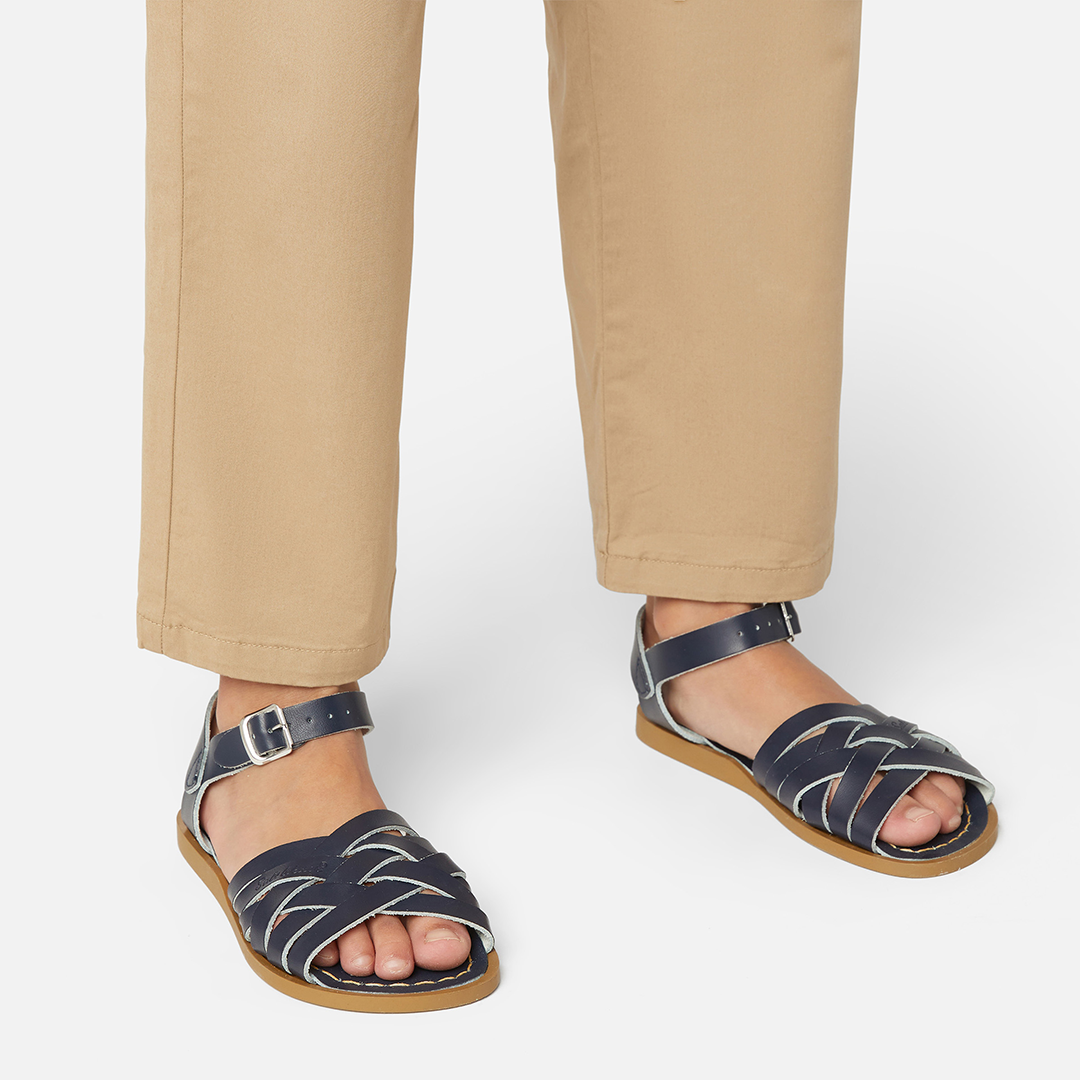 Sandales Retro en cuir pour enfants Salt Water EU Shop