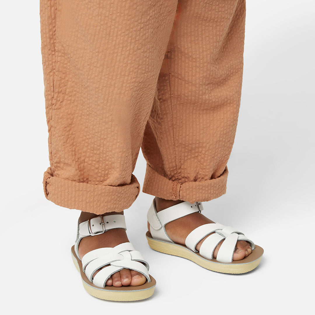 Sandales Blanches à Volants Healthtex - Taille 4 Bébé/fille - Occasion Très Bon état