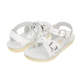 Sweetheart Weiße Kindersandale - Kinder-Sandalen Mit Doppelschnalle - Salt-Water Sandals EU