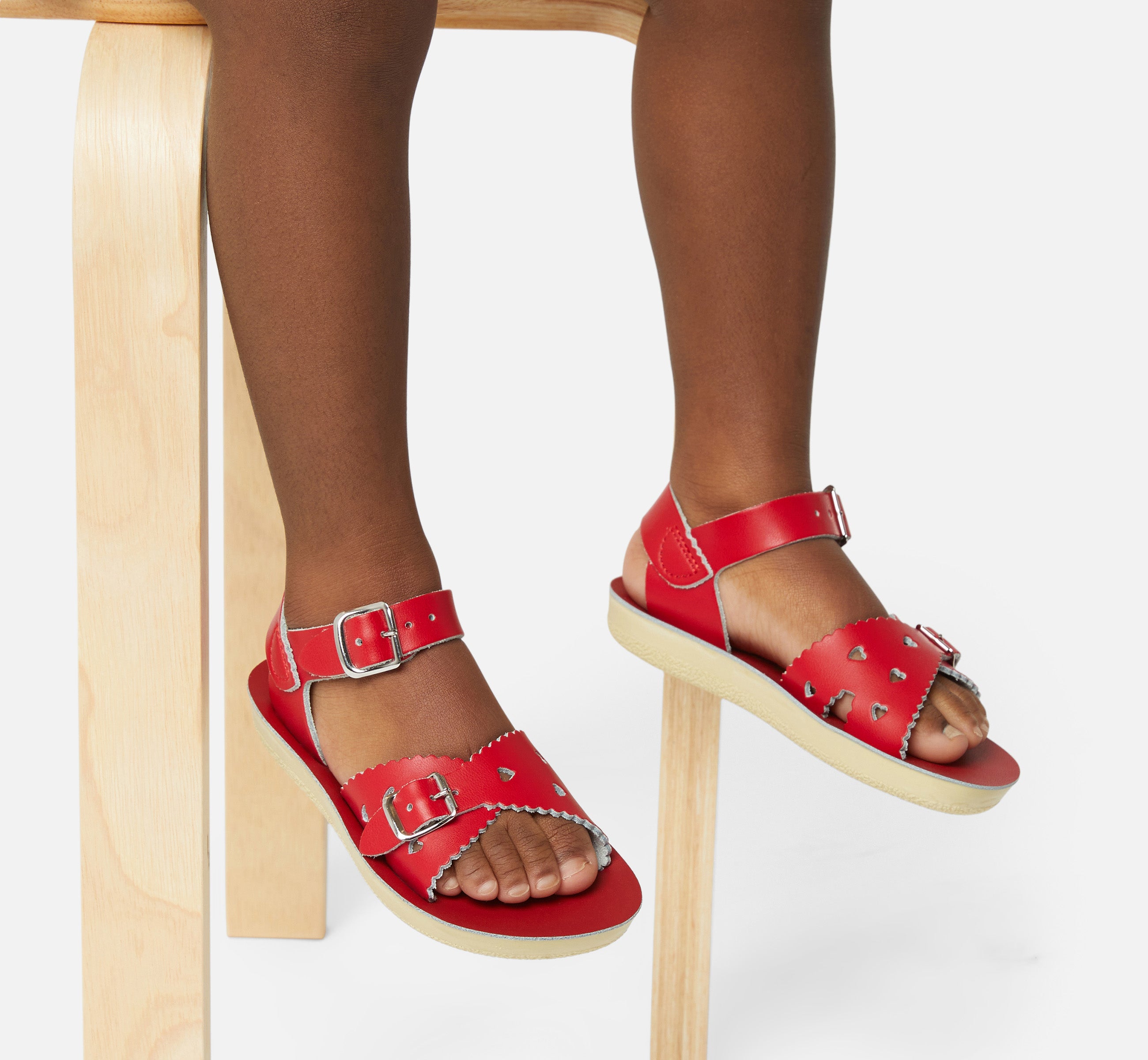 Sweetheart Rote Kindersandale - Salt-Water Sandals EU
