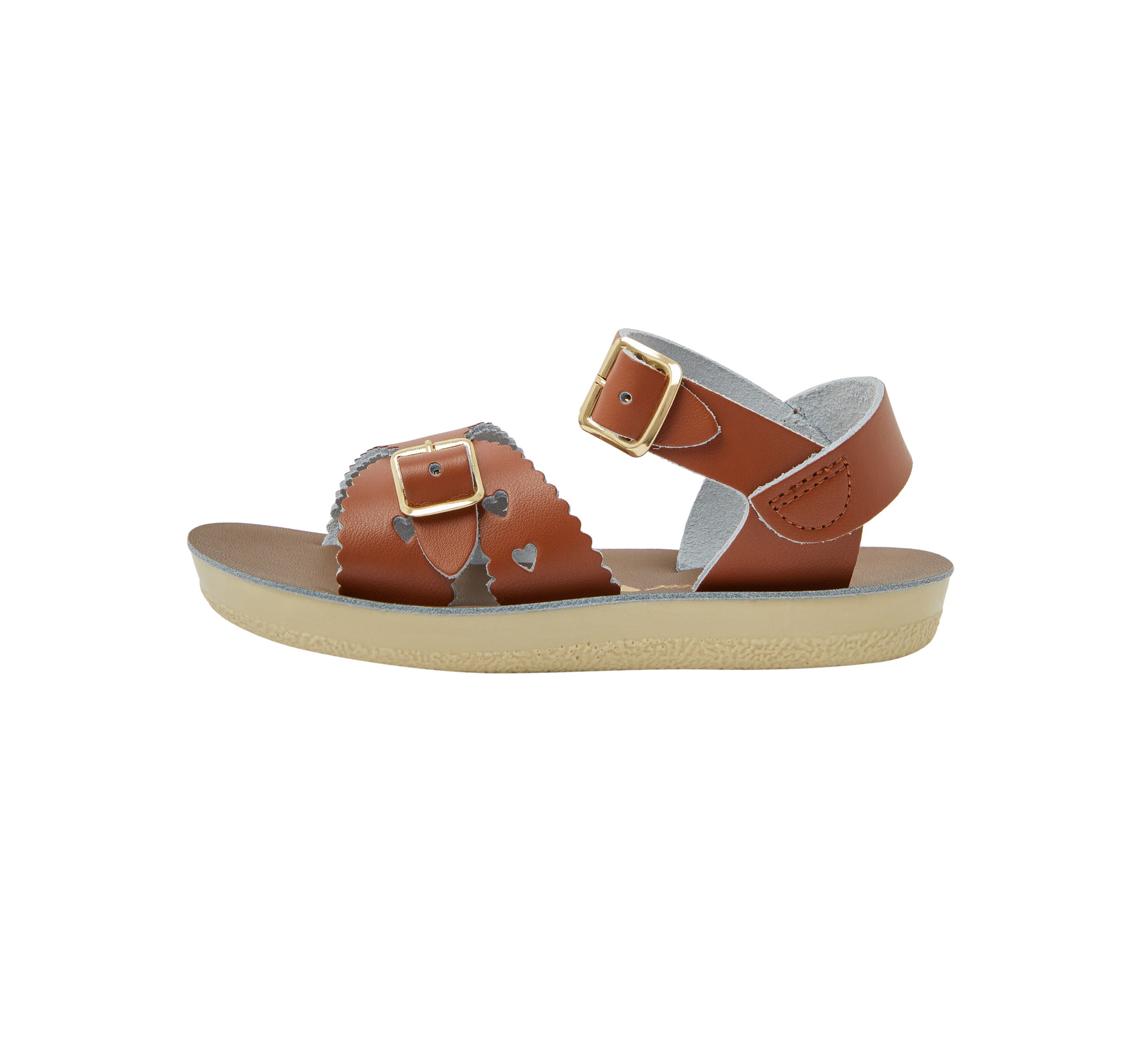 Sweetheart Tan Kids Sandal - Salt-Water Sandals EU