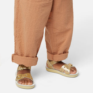 Sweetheart Gold Kindersandale - Kinder-Sandalen Mit Doppelschnalle - Salt-Water Sandals EU