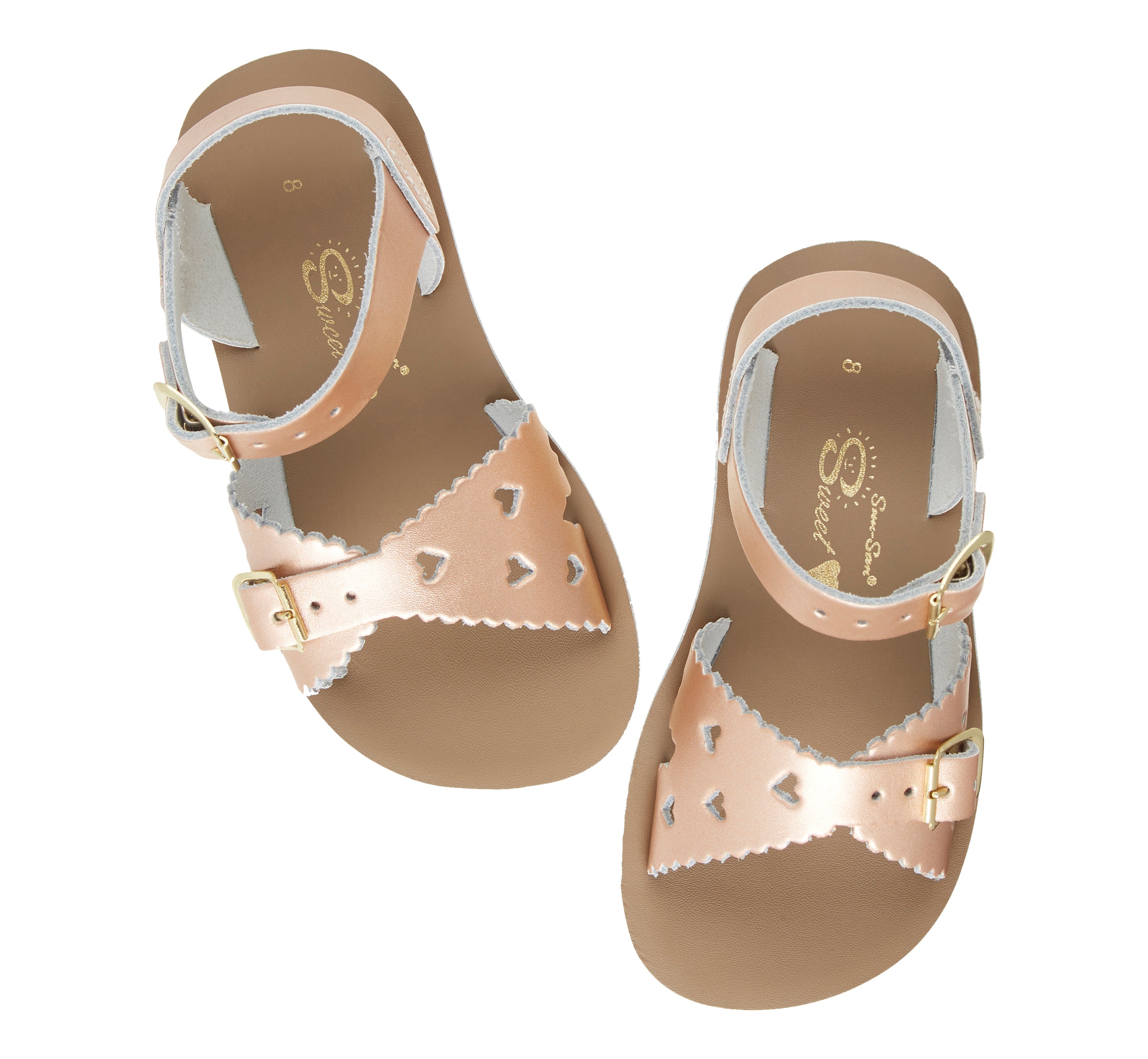Sweetheart Kindersandale In Roségold - Salt-Water Sandals EU
