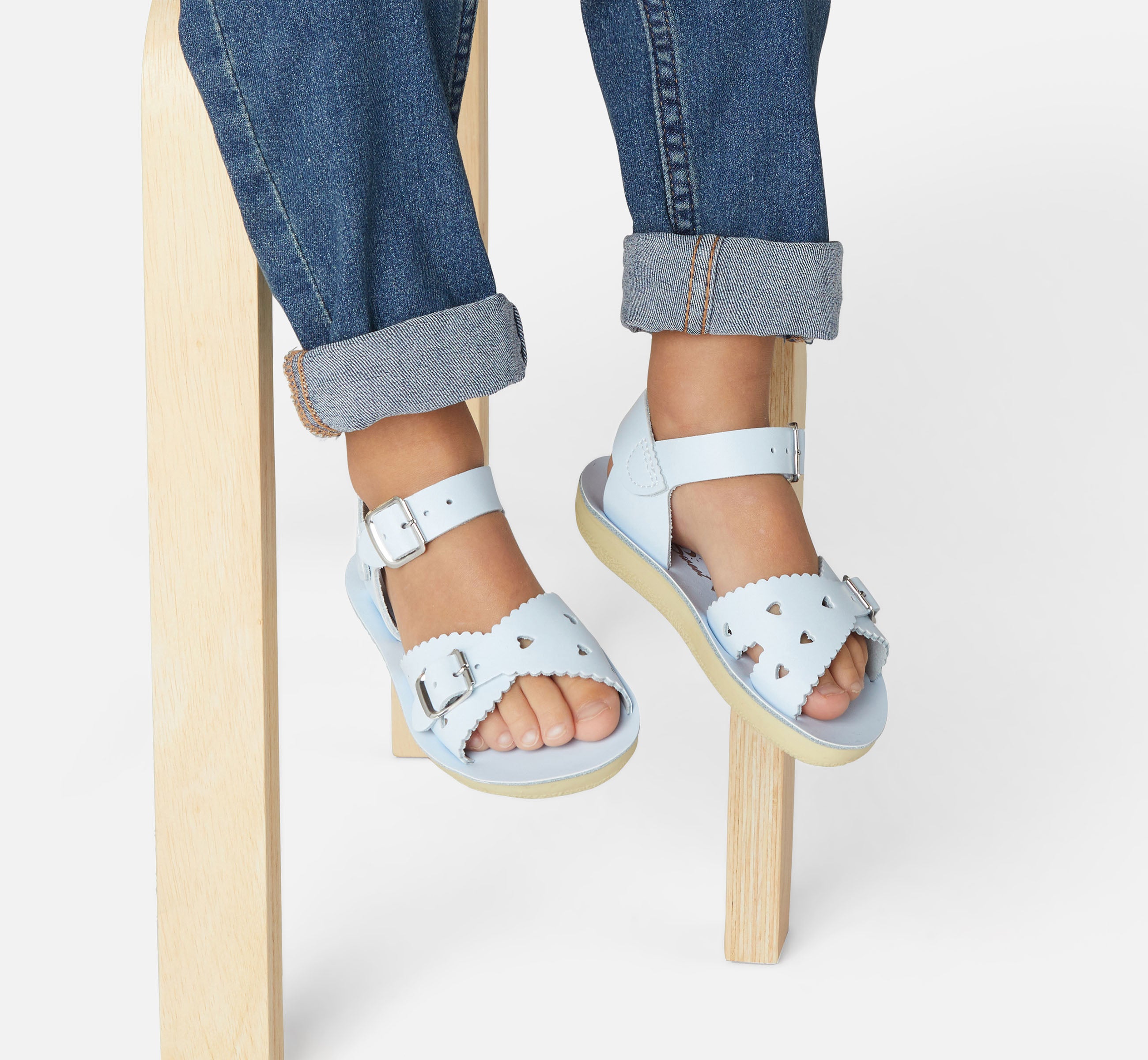 Sweetheart Hellblaue Kindersandale - Salt-Water Sandals EU