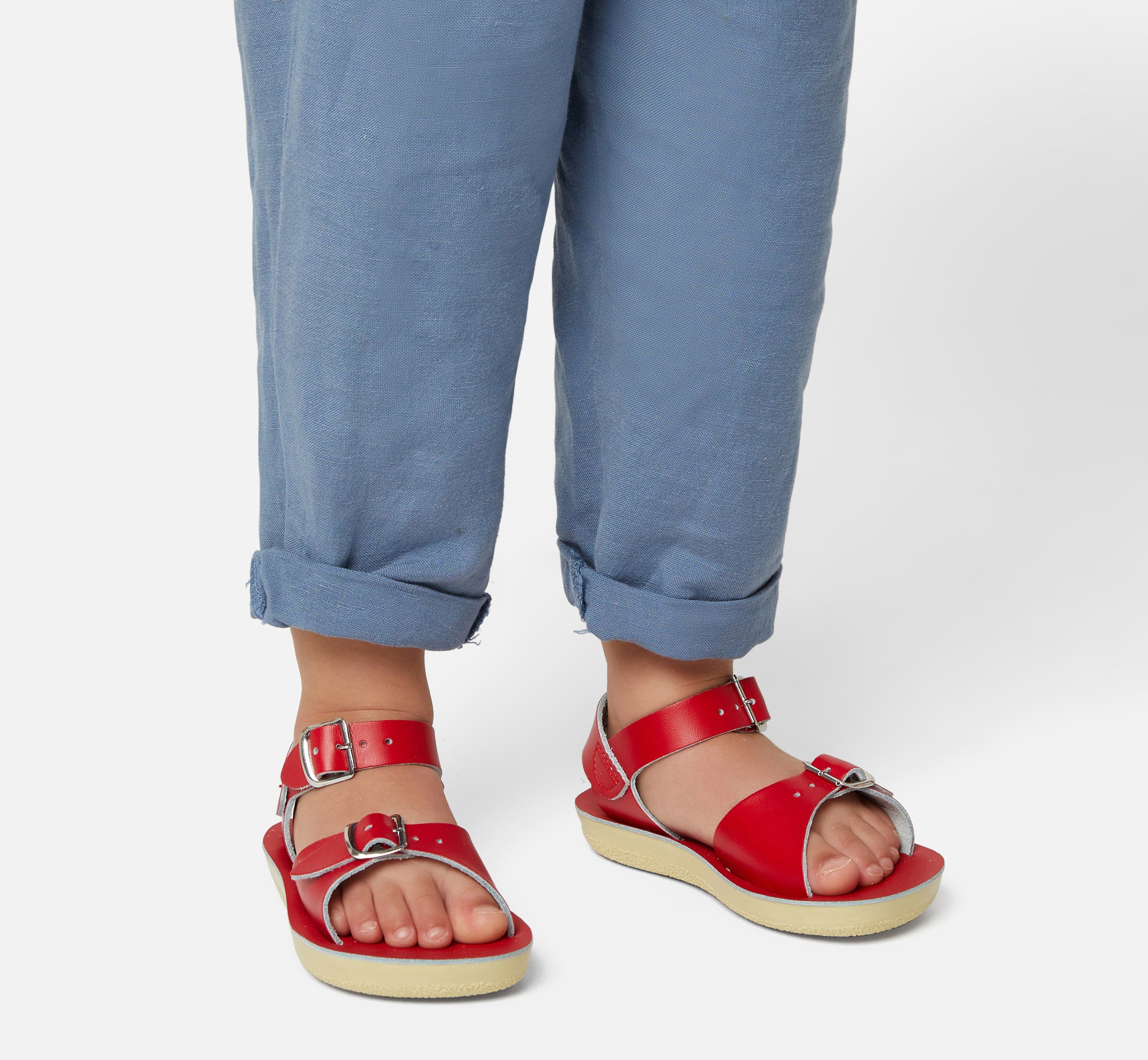 Surfer Red Kids Sandal - Salt-Water Sandals EU