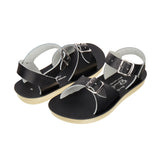 Sandale Enfant Surfer Noir - Sandales D'École Pour Enfants - Salt-Water Sandals EU