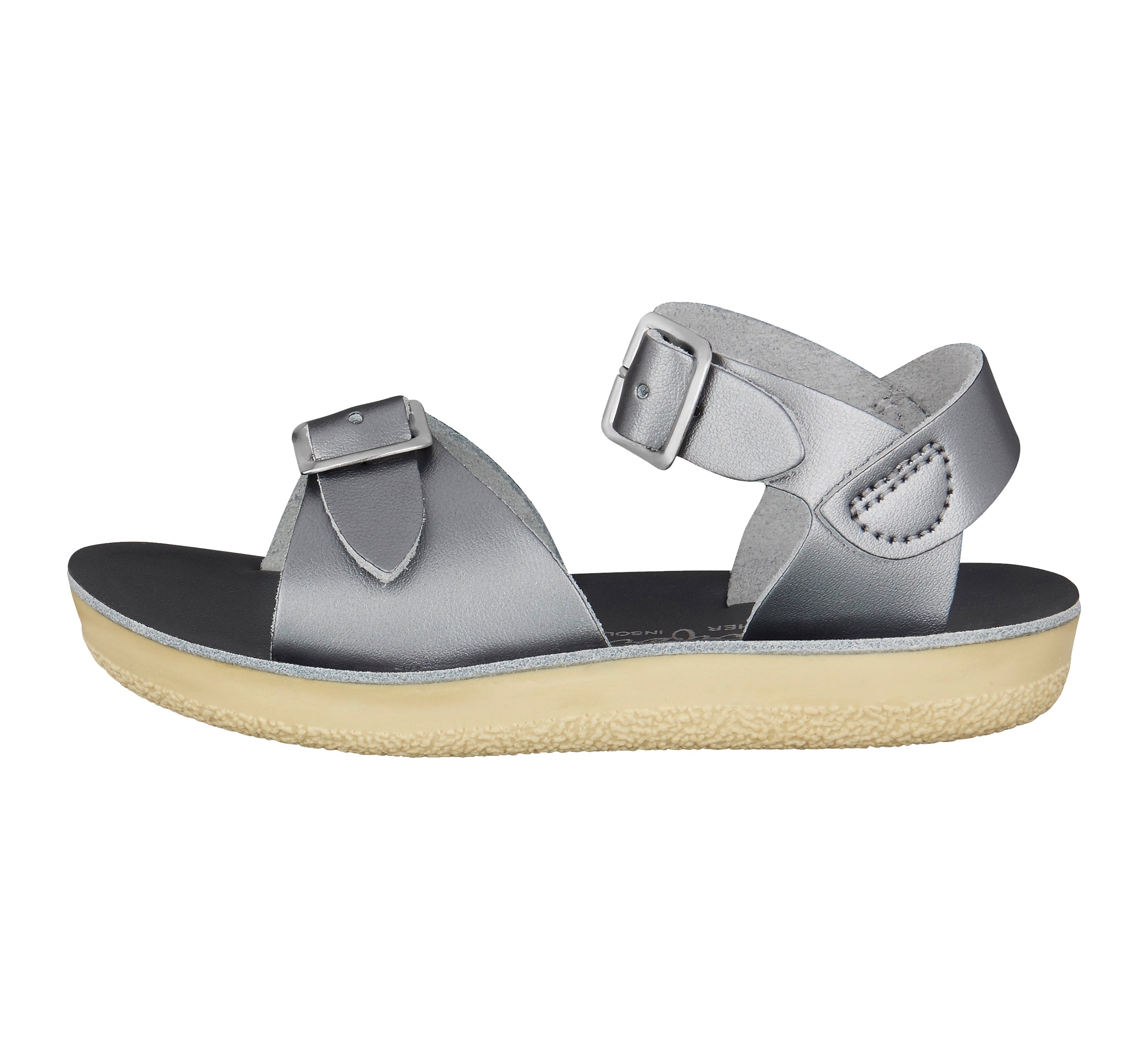 Surfer Pewter Kids Sandal - Salt-Water Sandals EU