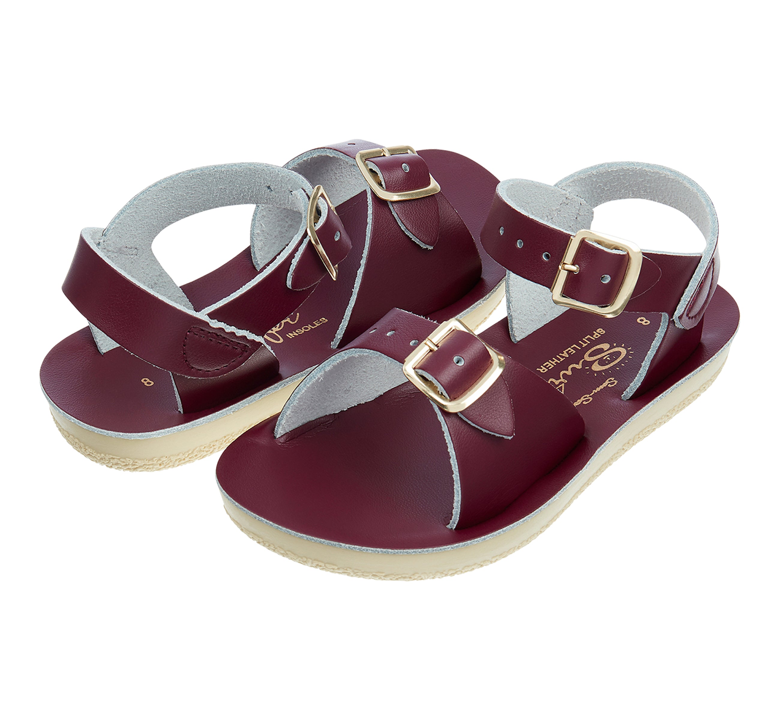Surfer Claret Kids Sandal - Salt-Water Sandals EU