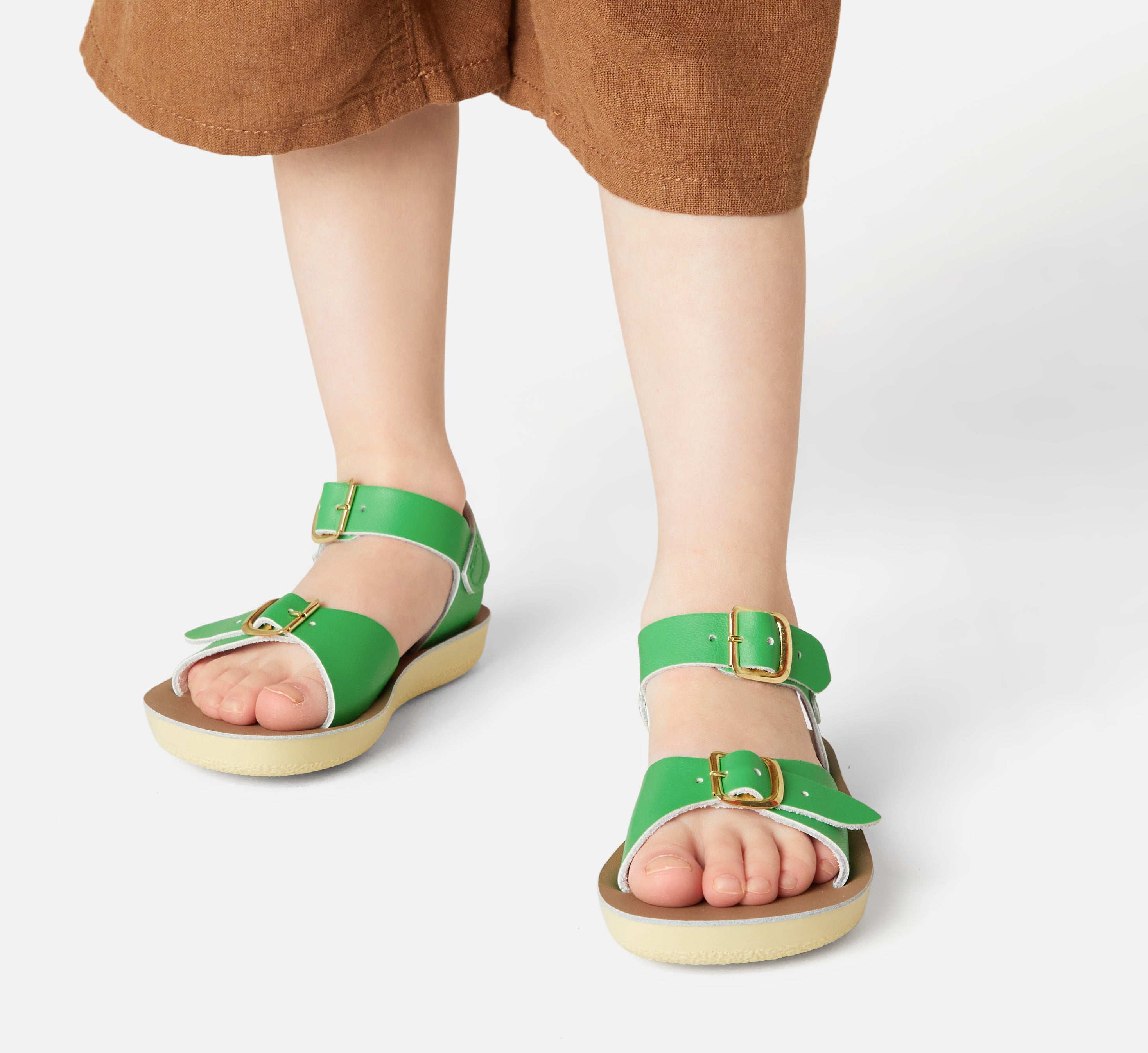 Surfer Kelly Green Kids Sandal - Salt-Water Sandals EU