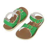 Surfer Kelly Green Kids Sandal - Kinder-Sandalen Mit Doppelschnalle - Salt-Water Sandals EU