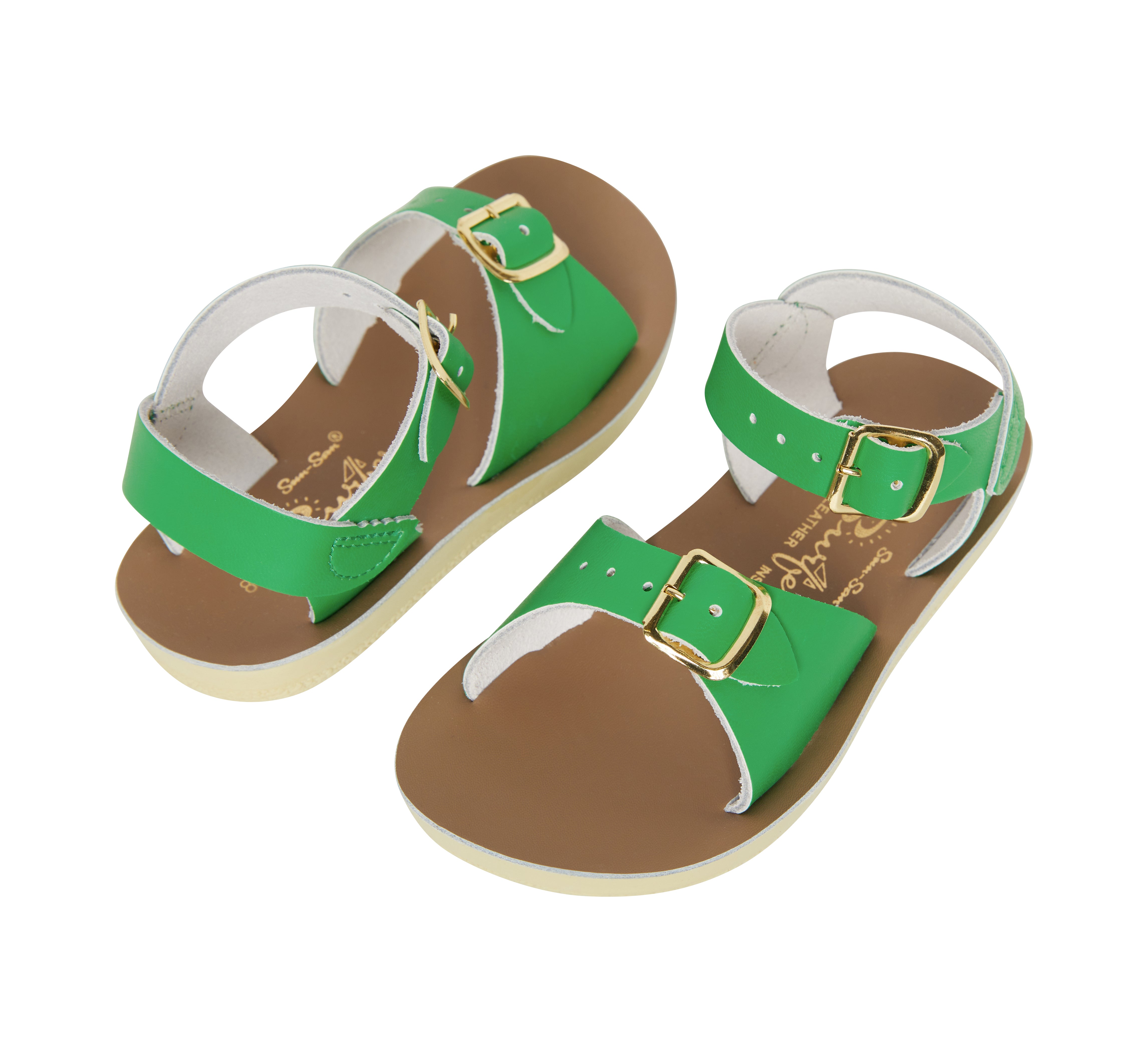 Surfer Kelly Green Kids Sandal - Salt-Water Sandals EU