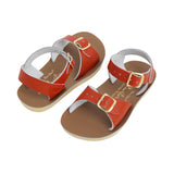 Surfer Paprika Kindersandale - Kinder-Sandalen Mit Doppelschnalle - Salt-Water Sandals EU