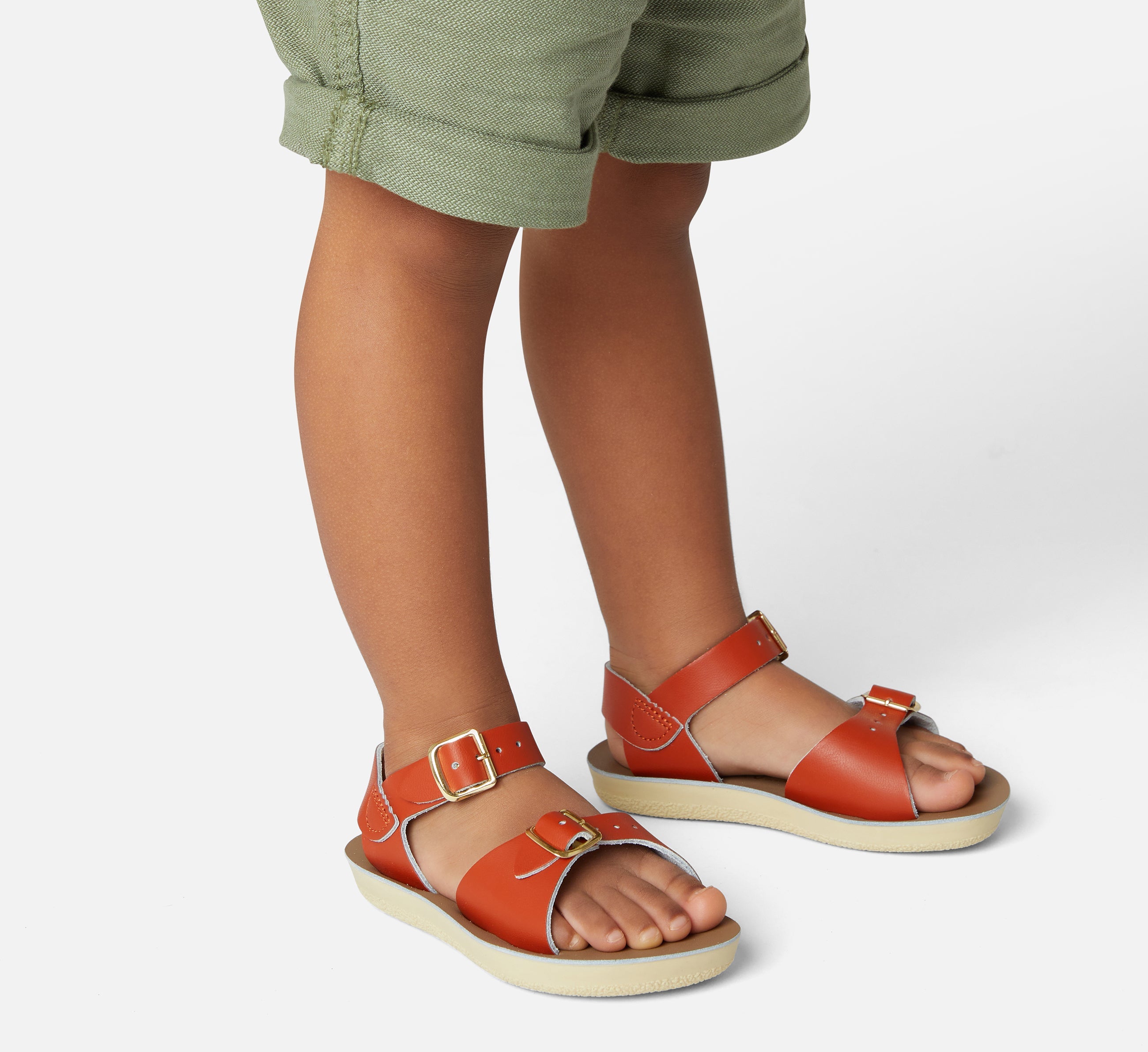 Surfer Paprika Kids Sandal - Salt-Water Sandals EU
