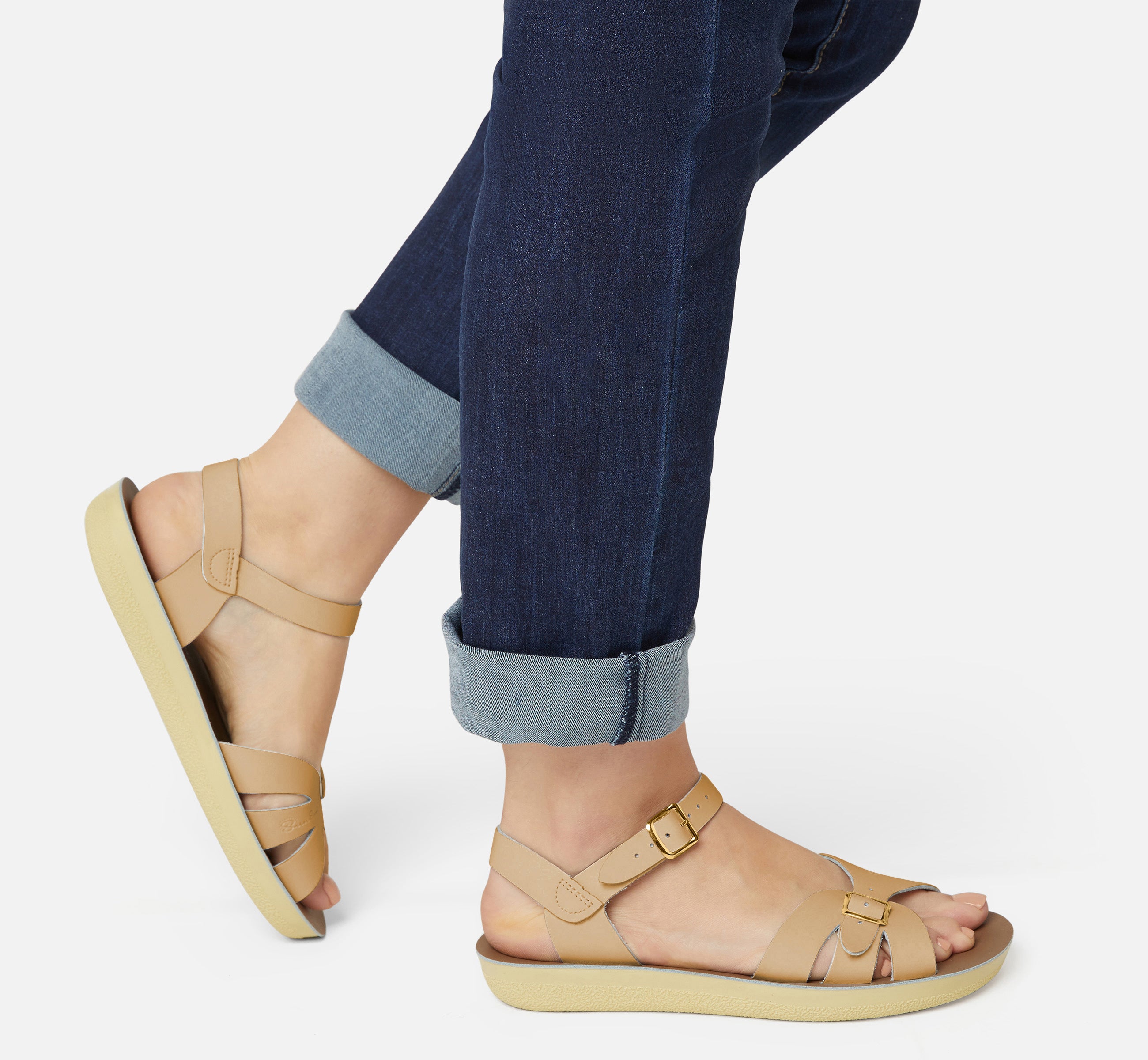 Boardwalk Latte Womens Sandal - Salt-Water Sandals EU