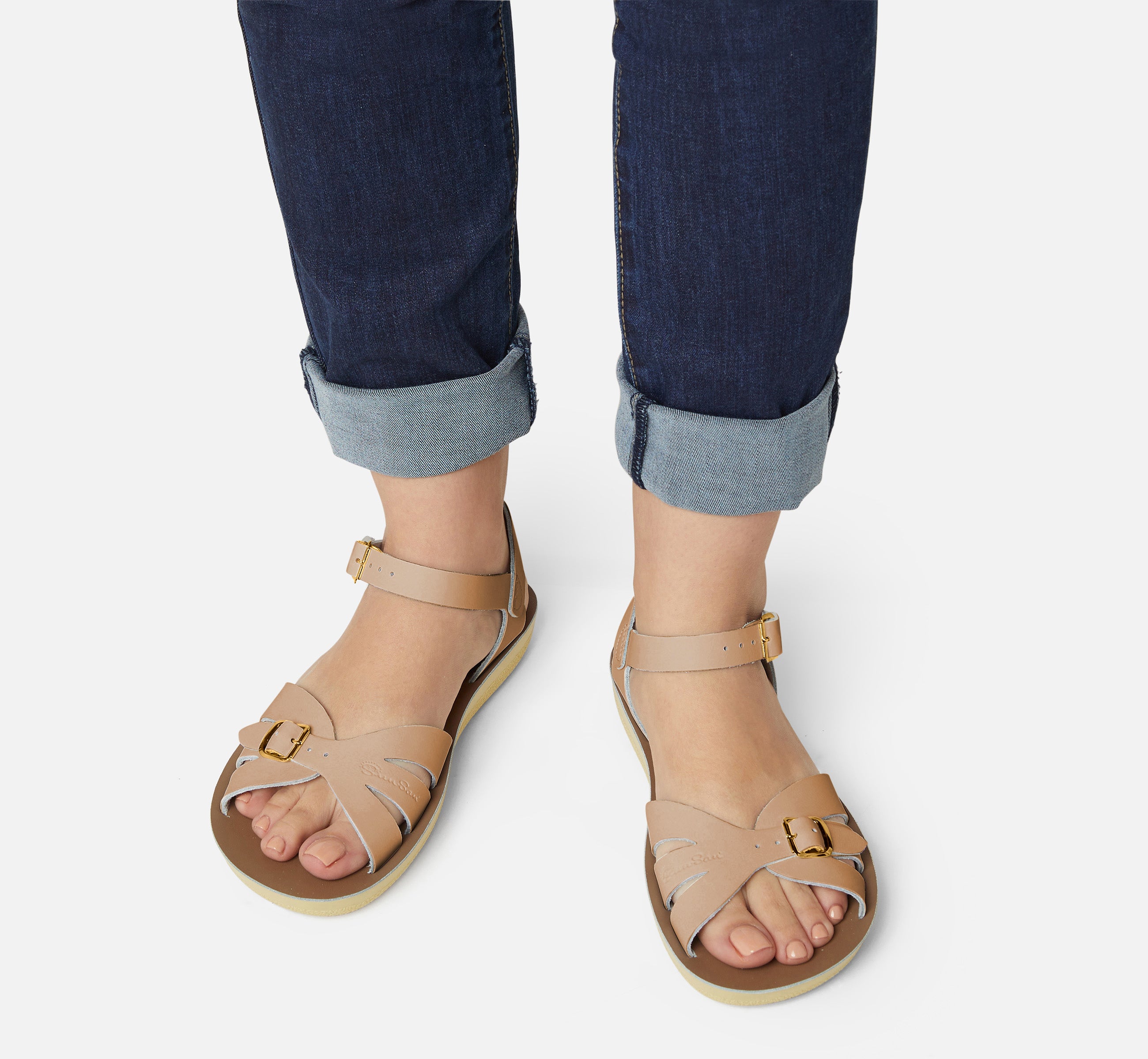 Boardwalk Latte Womens Sandal - Salt-Water Sandals EU