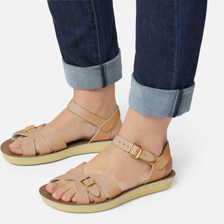 Boardwalk Latte Womens Sandal - Women's Narrow Fit Sandals - Salt-Water Sandals EU