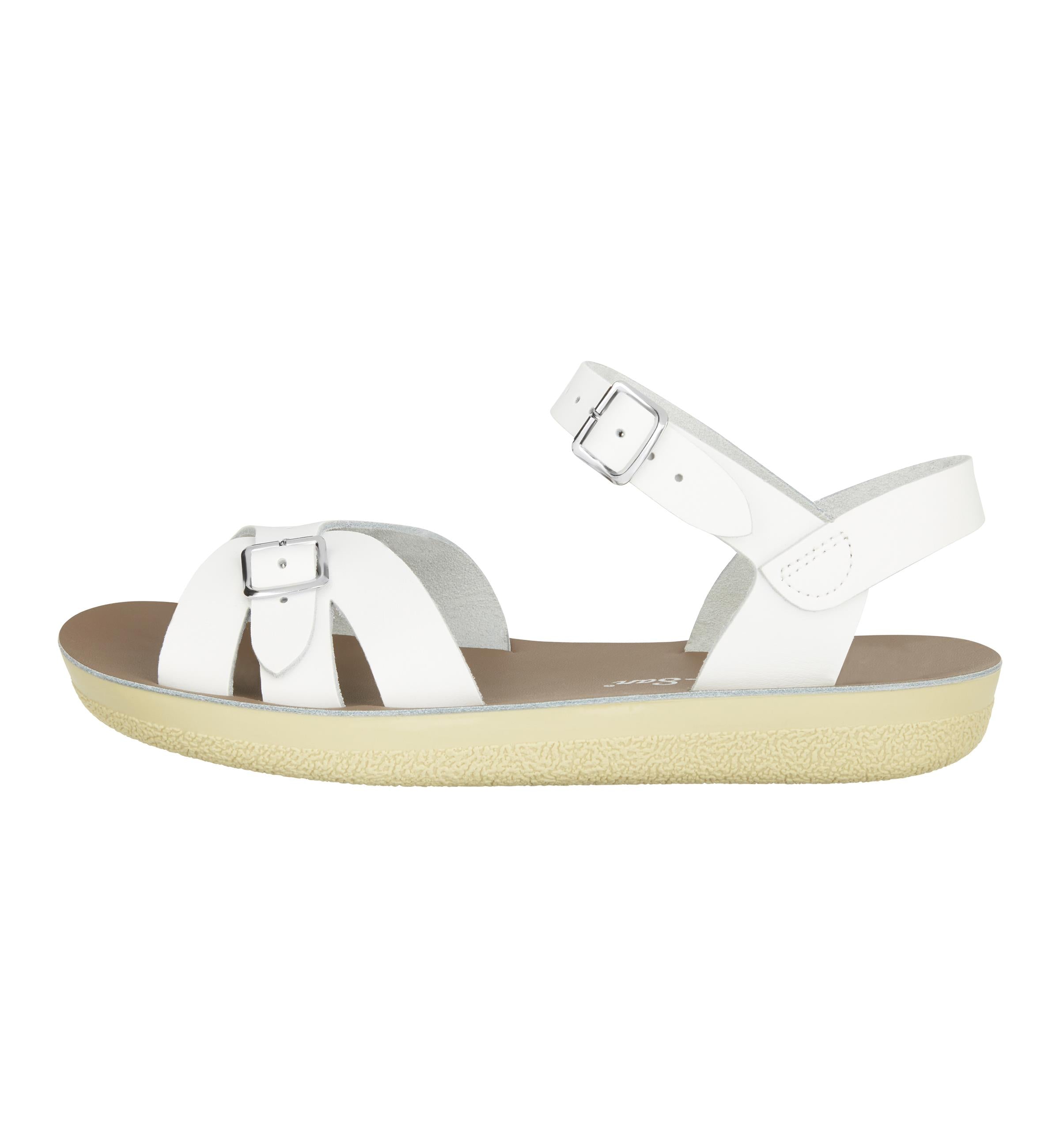 Boardwalk White Womens Sandal - Salt-Water Sandals EU