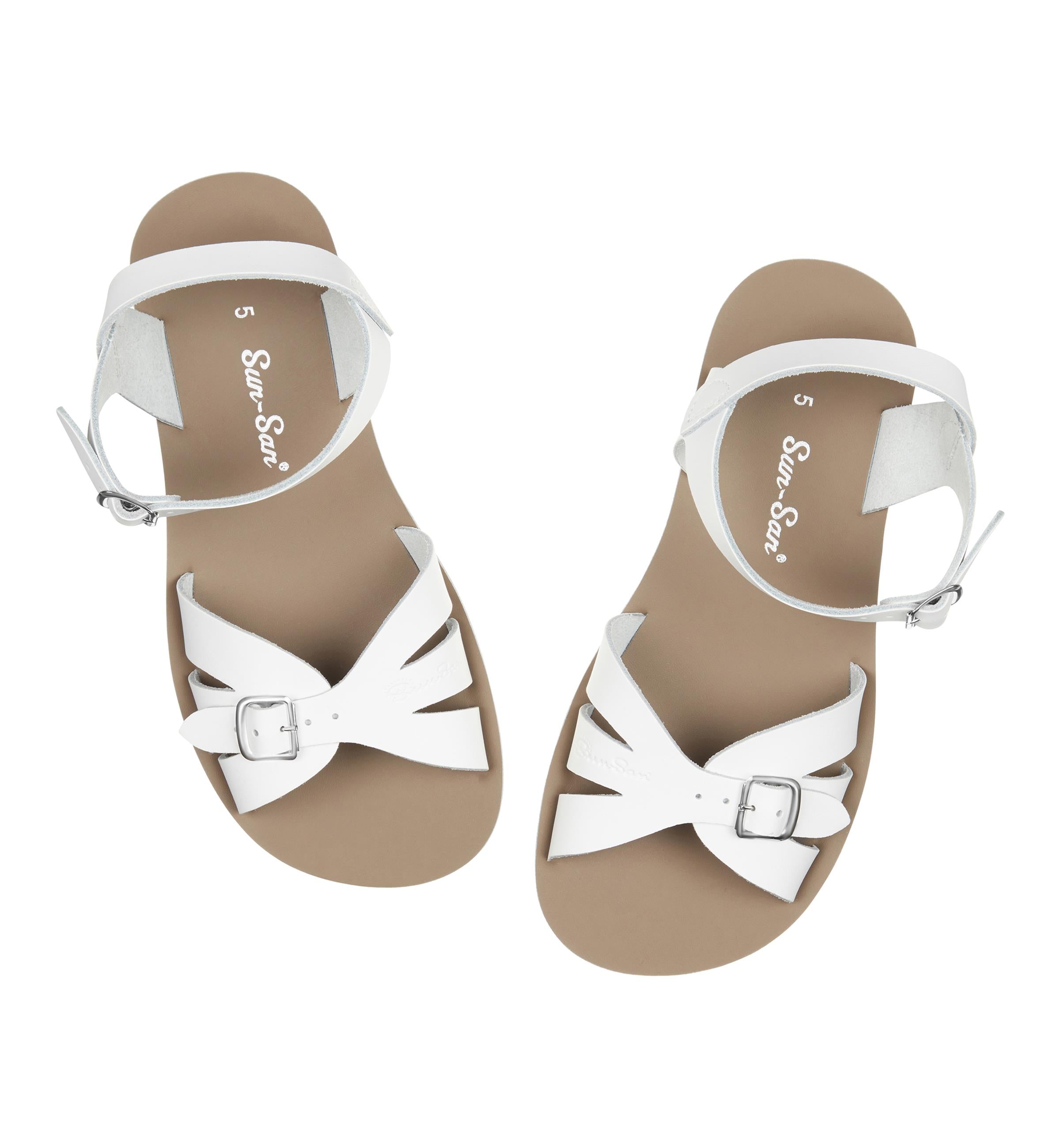 Boardwalk White Womens Sandal - Salt-Water Sandals EU