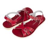 Boardwalk Red Womens Sandal - Women's Narrow Fit Sandals - Salt-Water Sandals EU