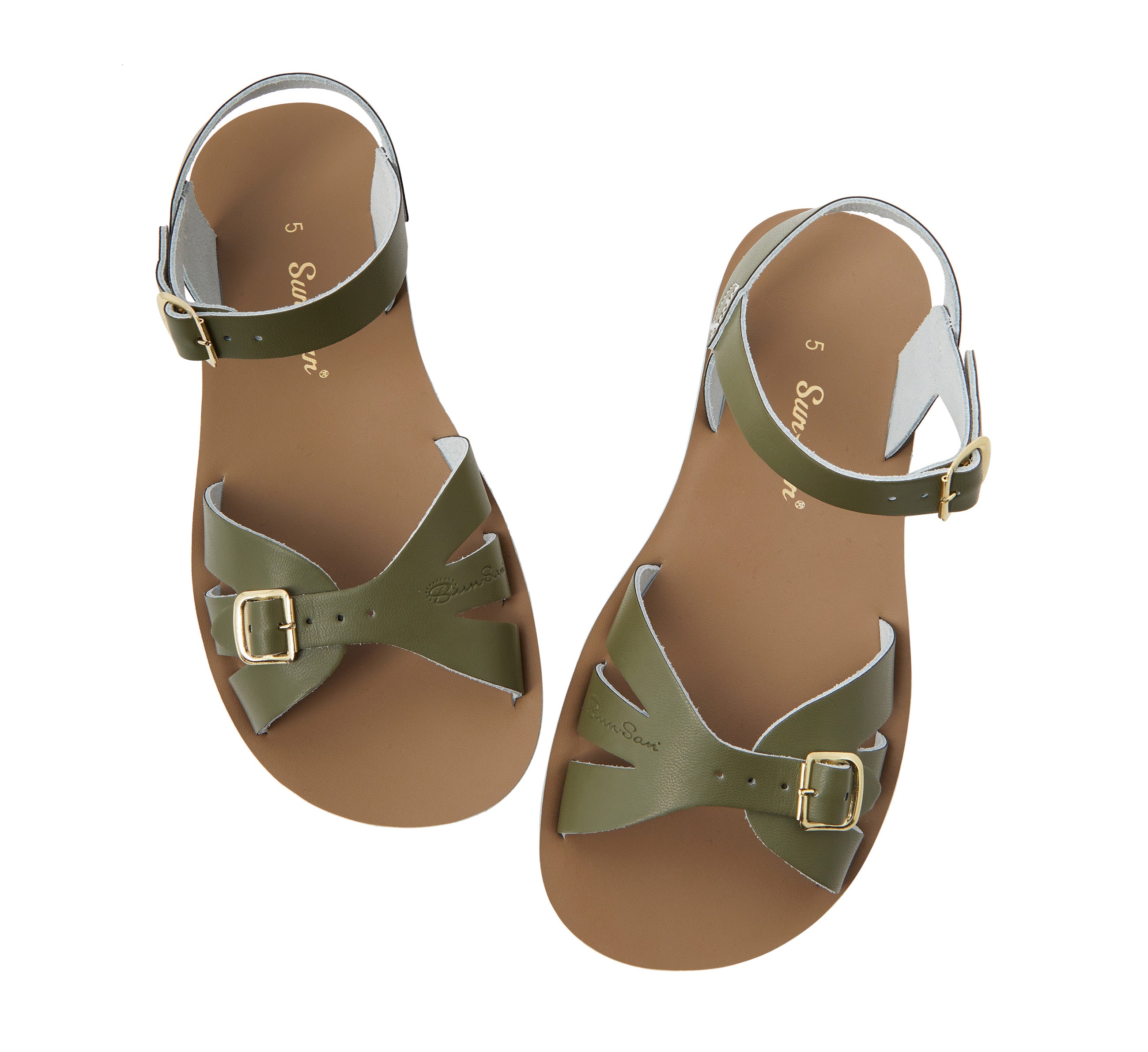 Boardwalk Olive Womens Sandal - Salt-Water Sandals EU