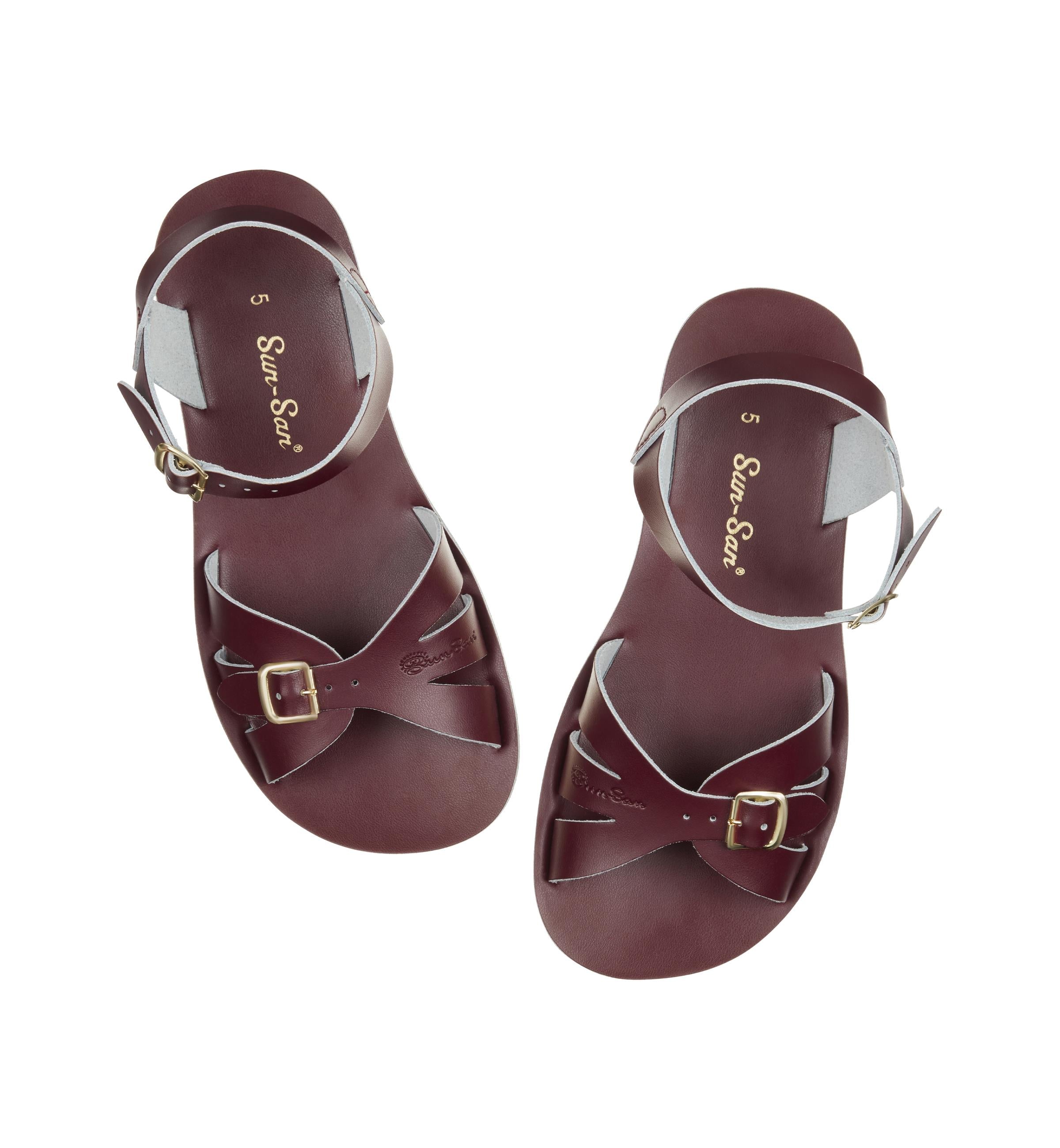 Boardwalk Claret Sandale Pour Femme - Salt-Water Sandals EU
