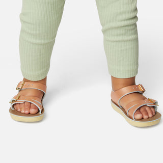 Seawee Rose Gold Kindersandale - Kinder-Sandalen Mit Doppelschnalle - Salt-Water Sandals EU
