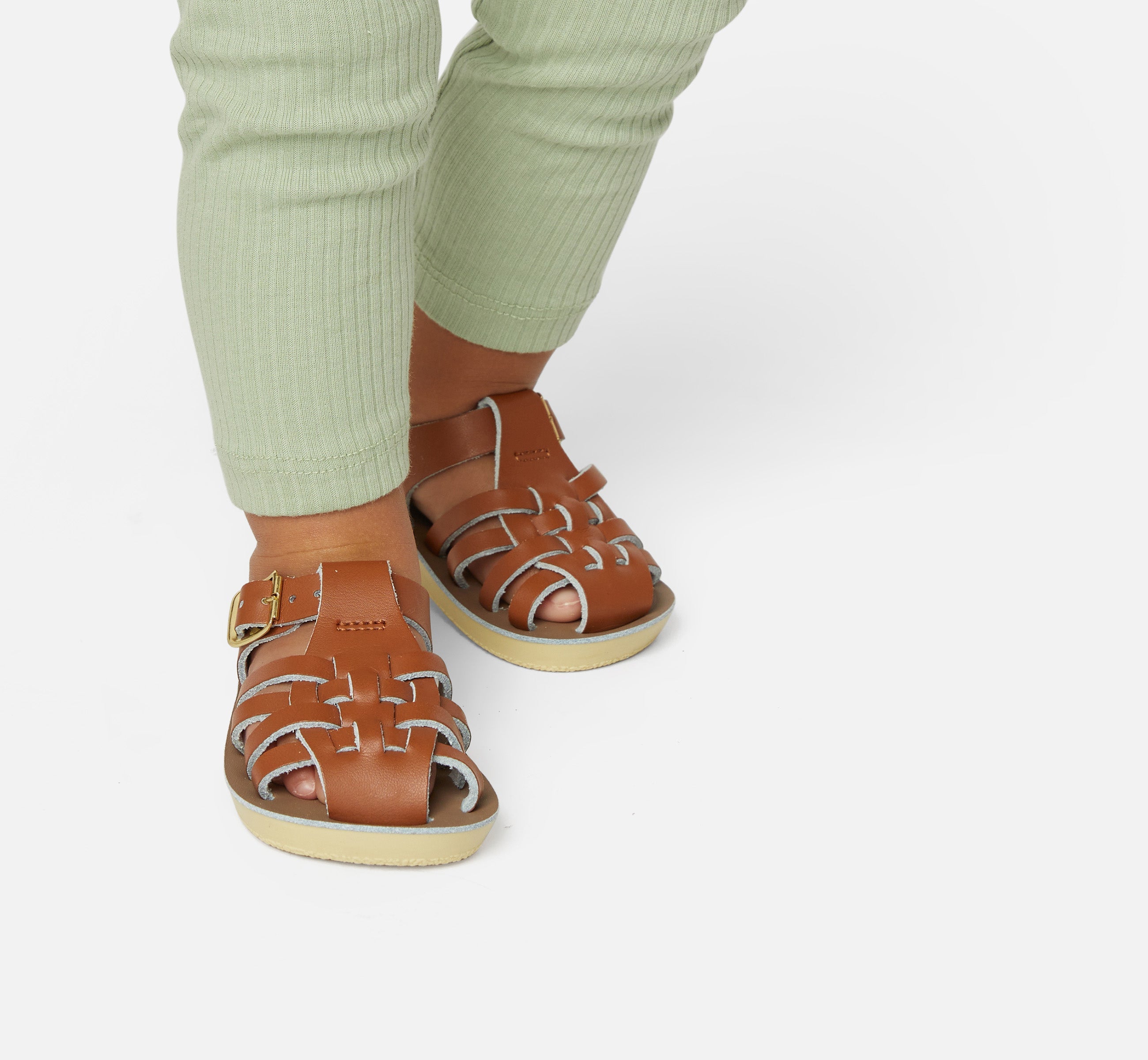 Sandale Pour Enfants Sailor Tan - Salt-Water Sandals EU