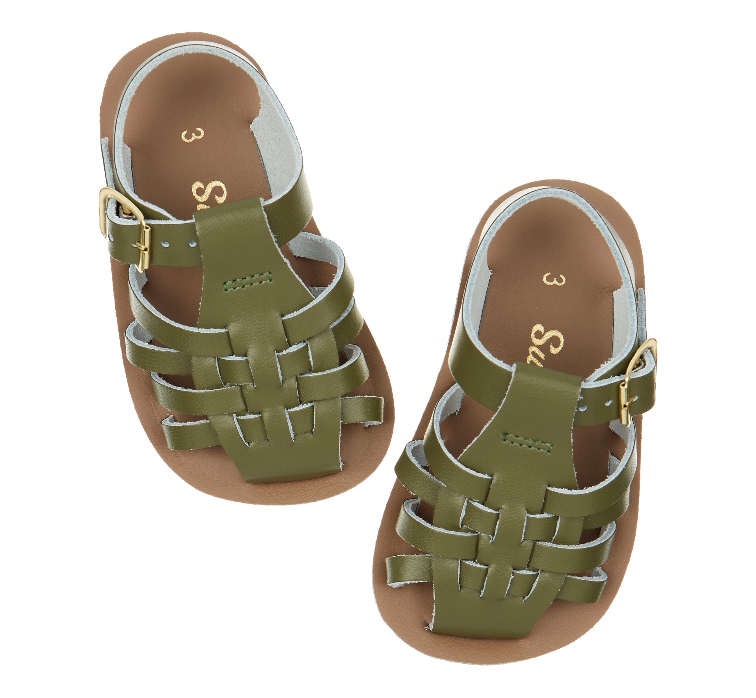Sandales Pour Enfants Sailor Olive - Salt-Water Sandals EU