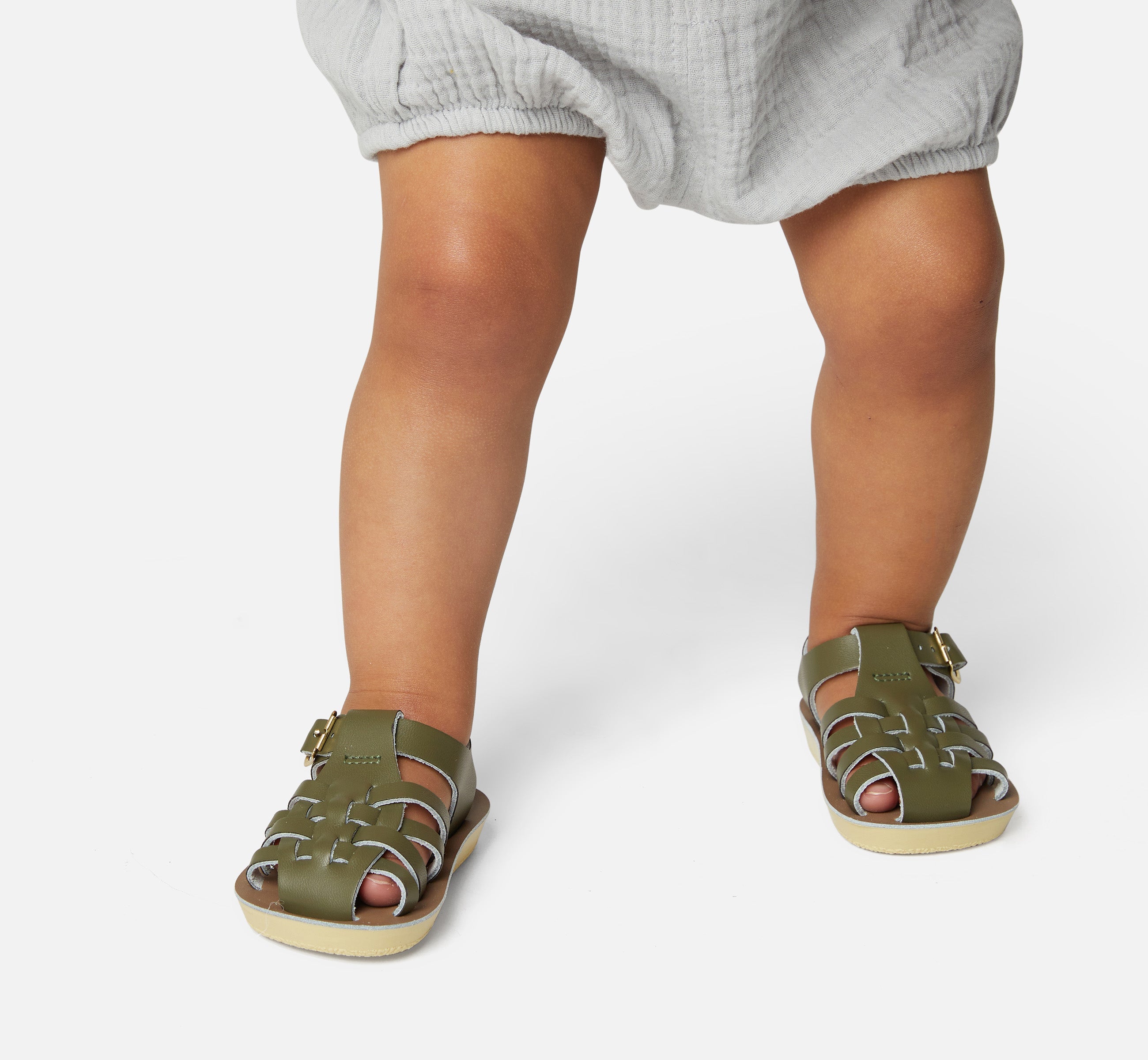 Sandales Pour Enfants Sailor Olive - Salt-Water Sandals EU