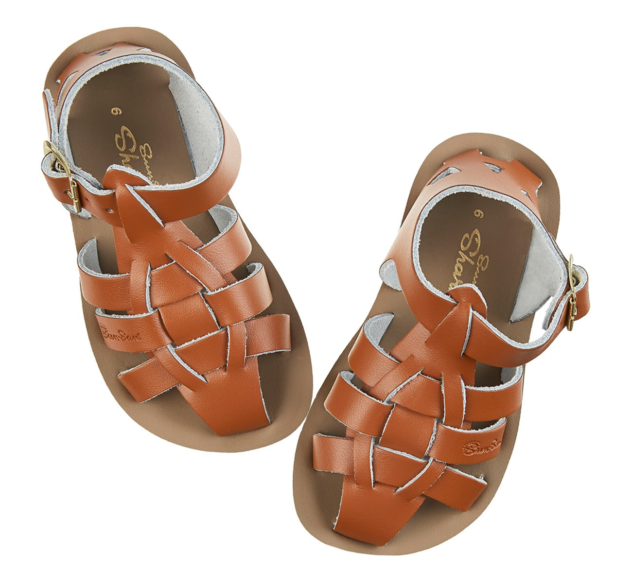 Shark Fisherman Tan Kids Sandal - Salt-Water Sandals EU