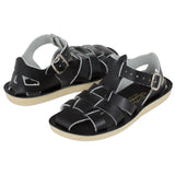 Sandale Enfant Shark Noir - Sandales D'École Pour Enfants - Salt-Water Sandals EU