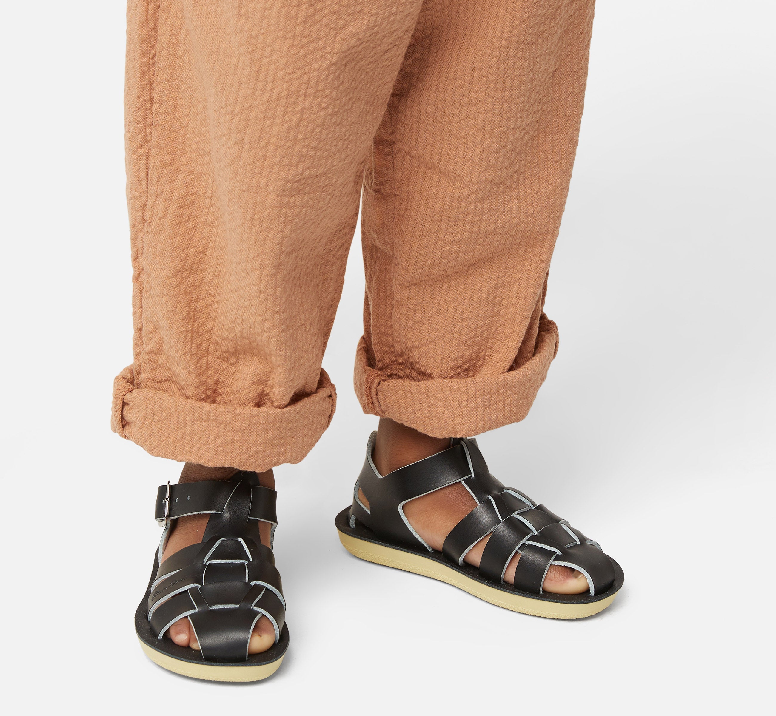 Sandale Enfant Shark Noir - Salt-Water Sandals EU