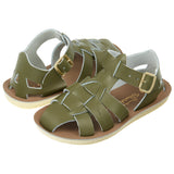 Sandale Enfant Shark Olive - Sandales Vertes Pour Enfants - Salt-Water Sandals EU