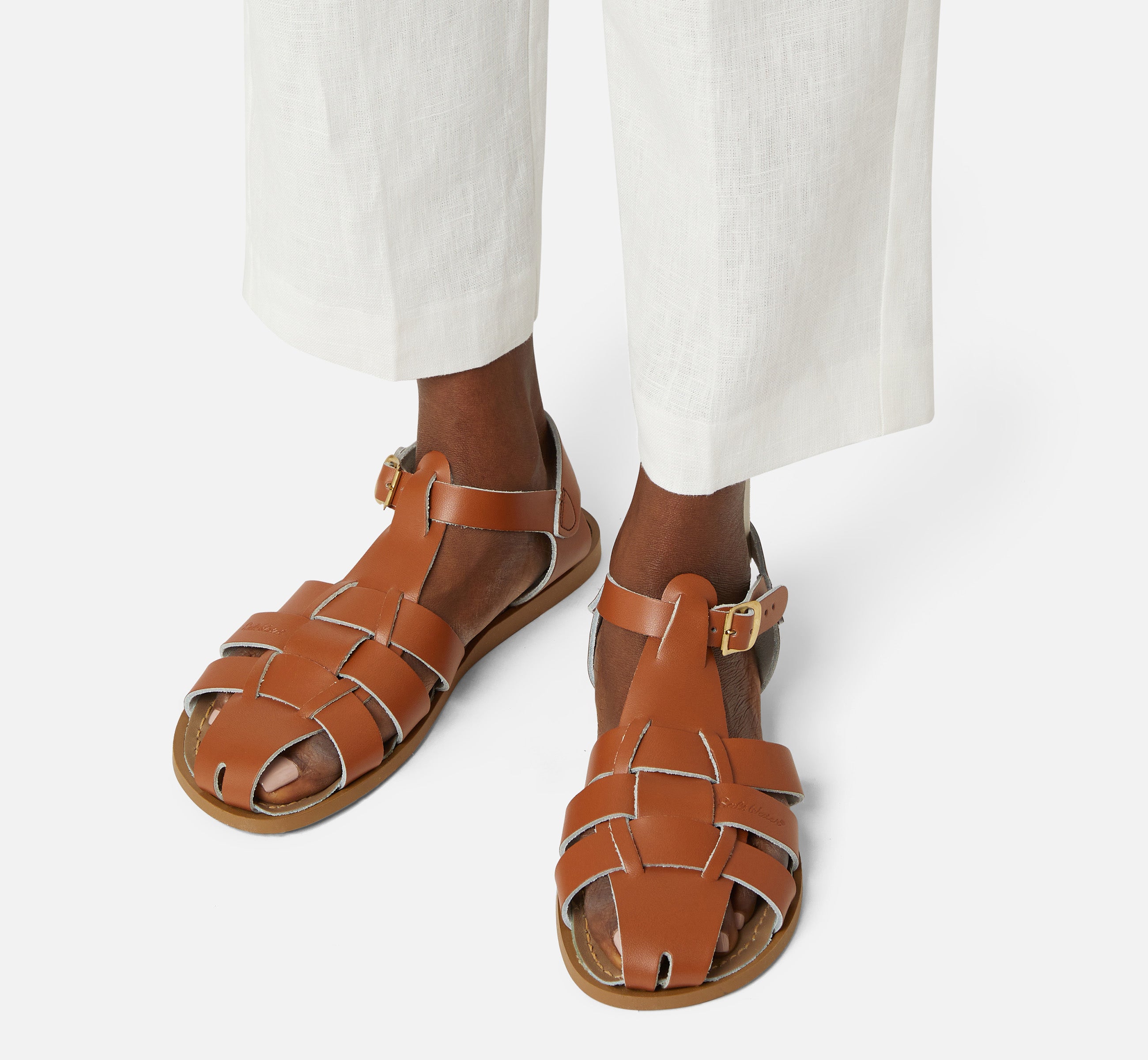 Sandales Shark Original Tan Pour Femmes - Salt-Water Sandals EU