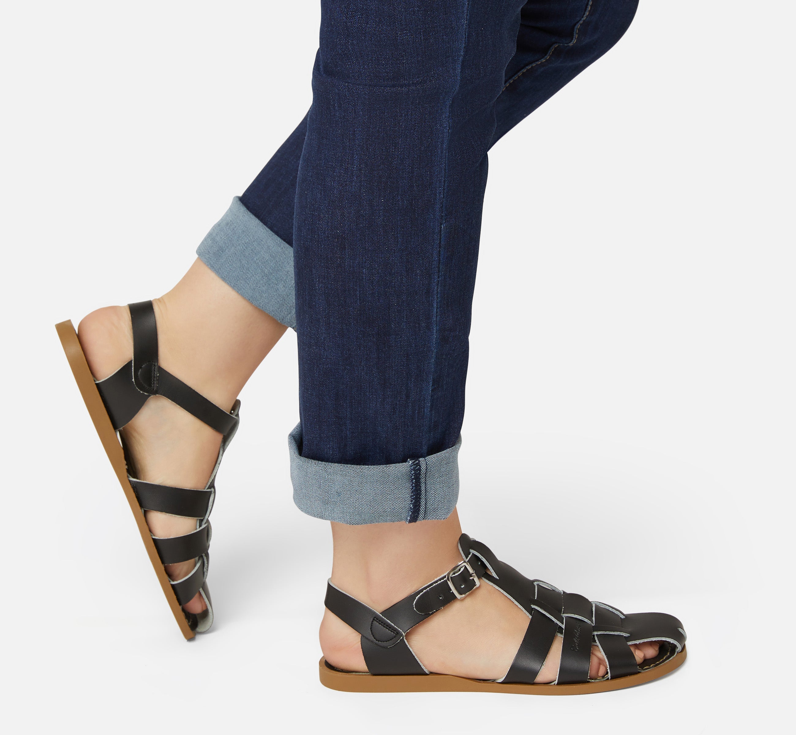 Sandales Shark Original Noires Pour Femmes - Salt-Water Sandals EU