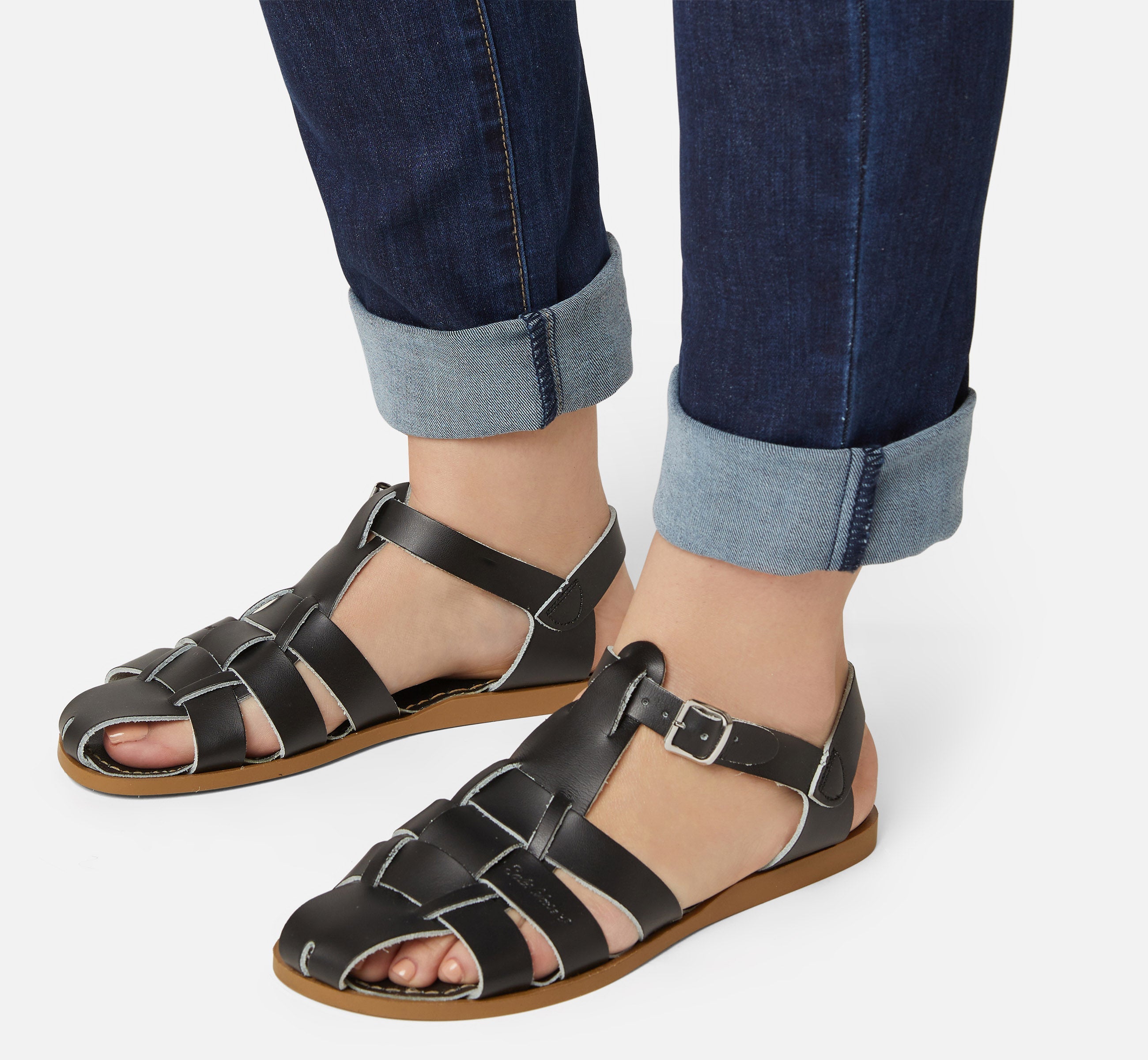 Sandales Shark Original Noires Pour Femmes - Salt-Water Sandals EU