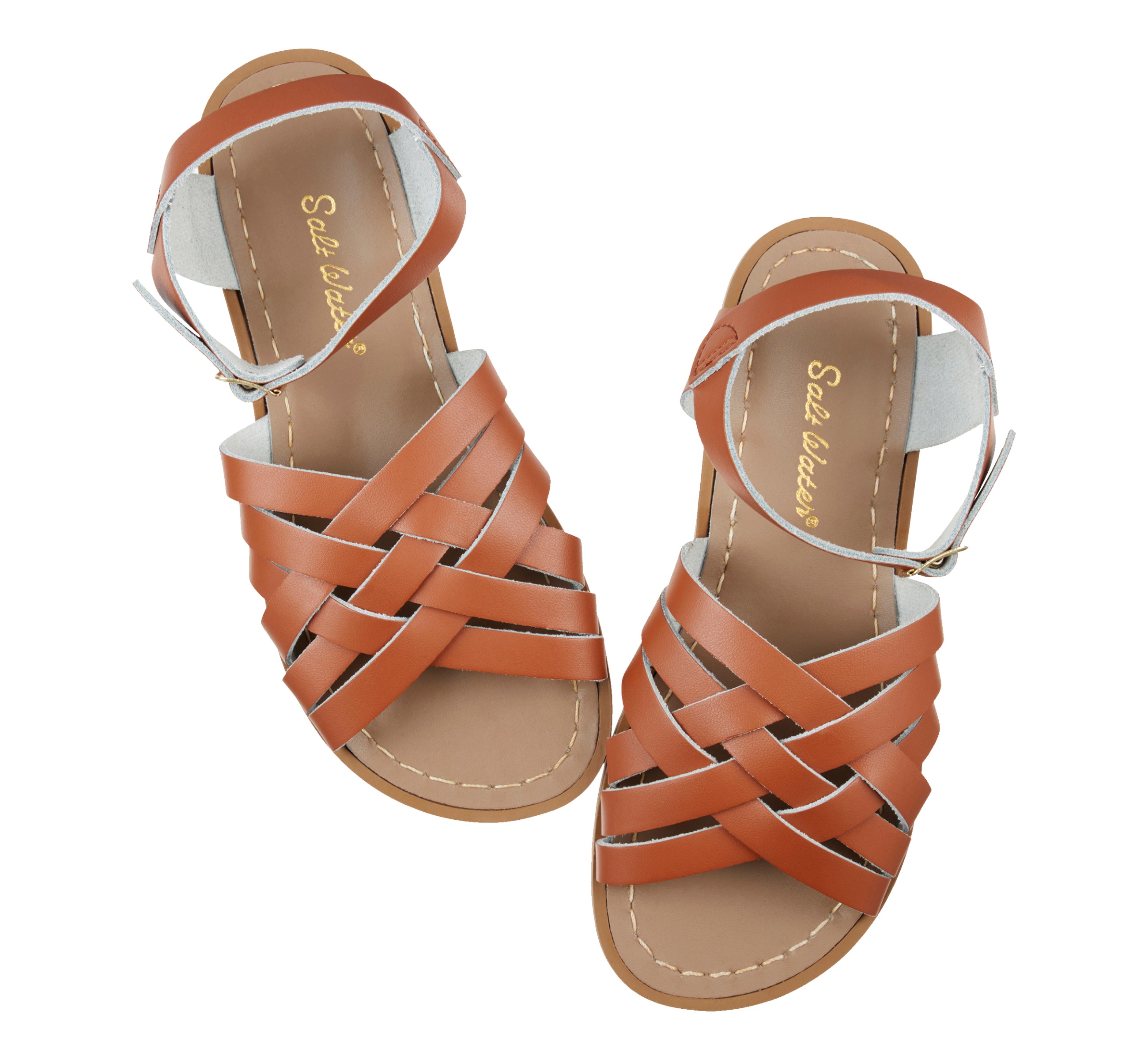 Retro Tan Womens Sandal - Salt-Water Sandals EU