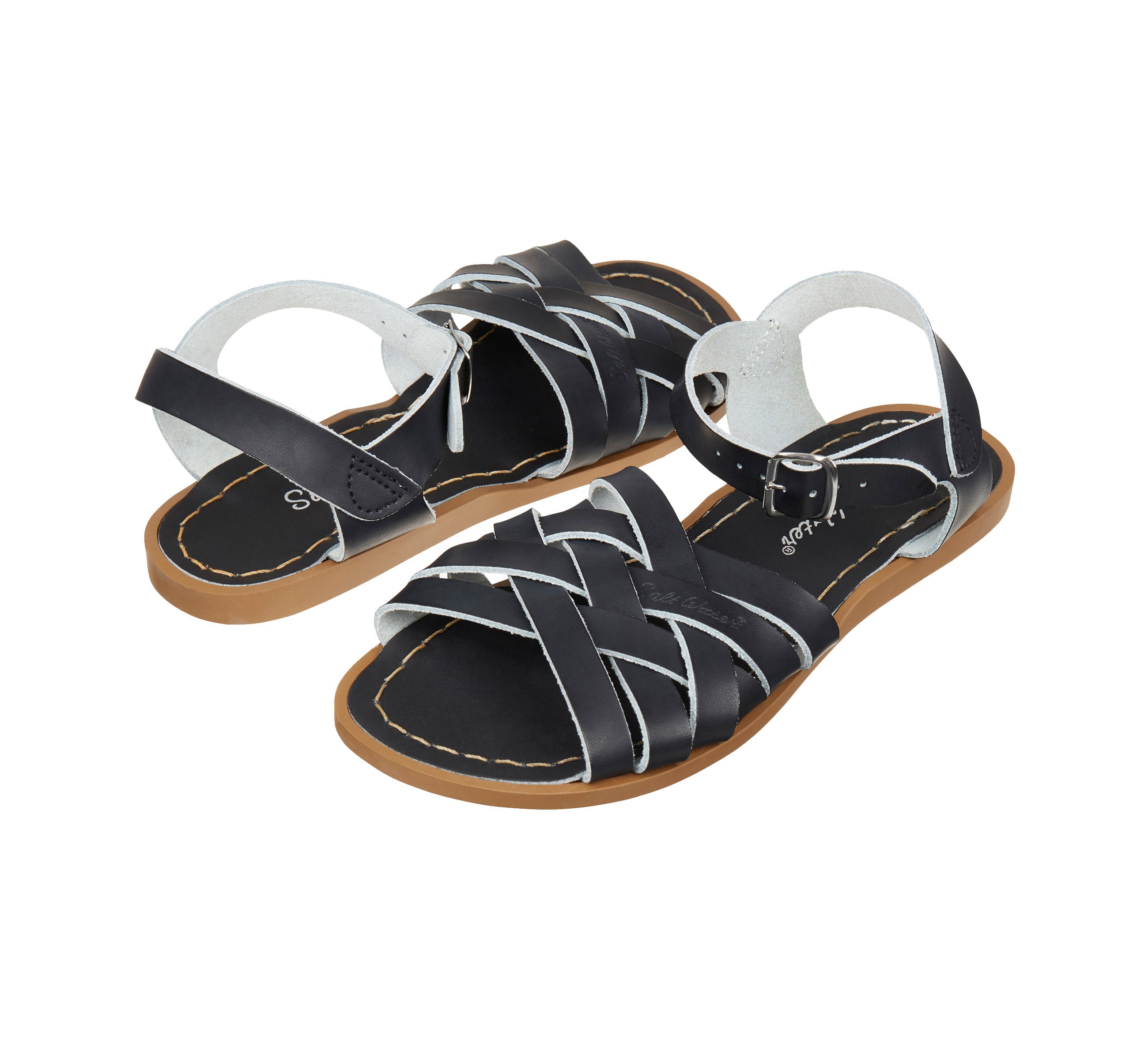 Retro Navy Womens Sandal - Salt-Water Sandals EU
