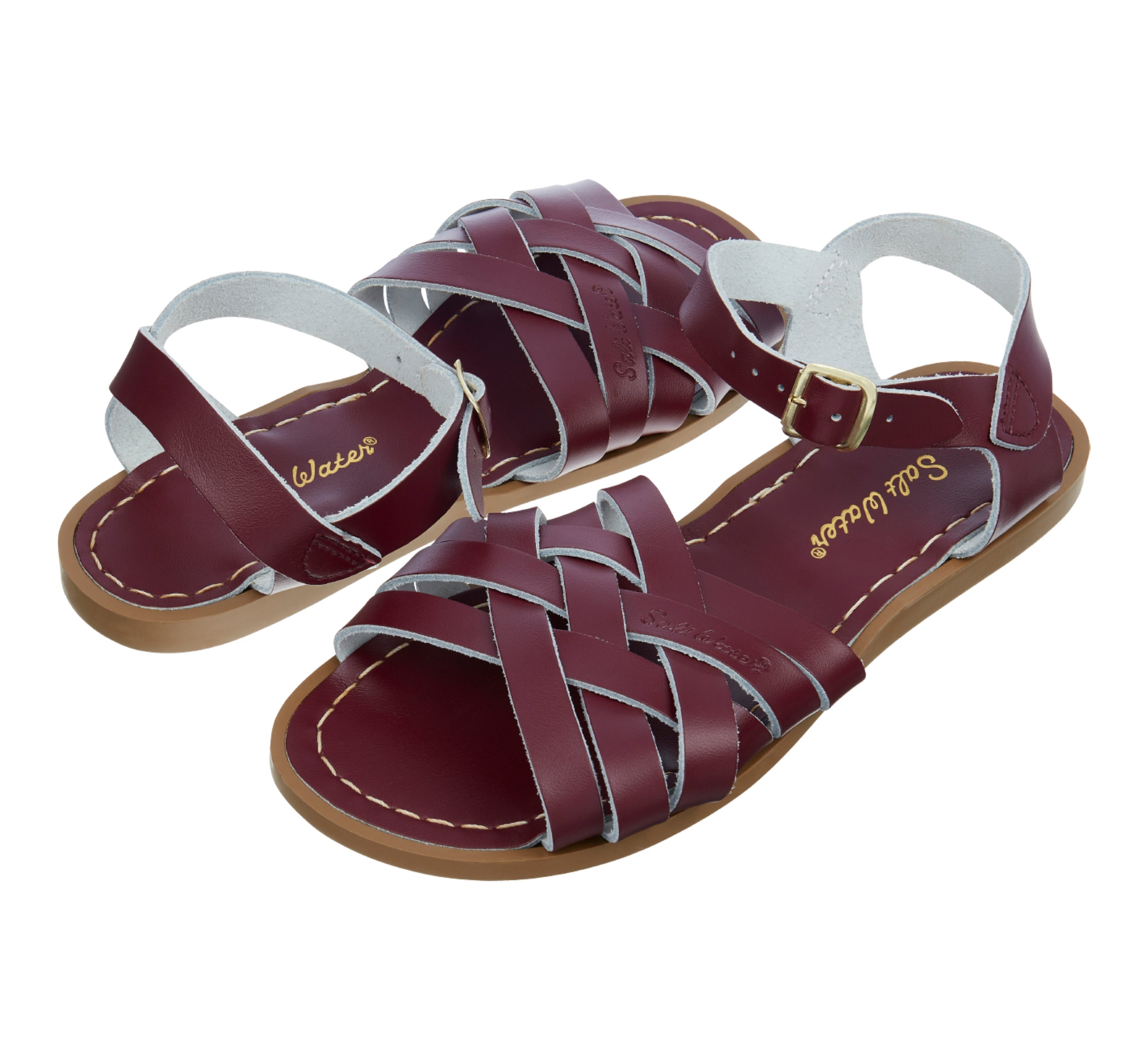 Sandale Retro Claret Pour Femme - Salt-Water Sandals EU