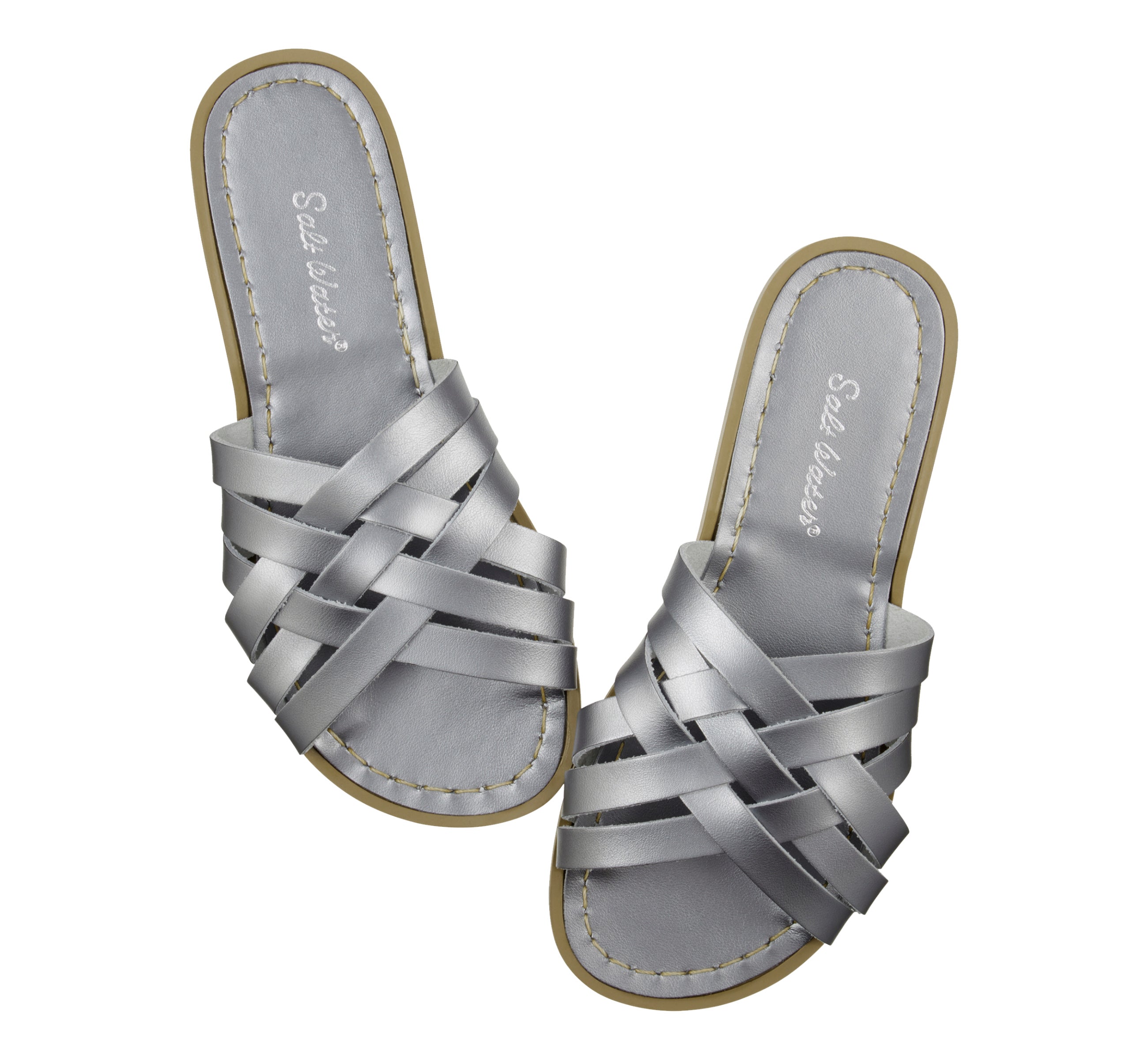 Sandale Retro Slide Pour Femme En Étain - Salt-Water Sandals EU