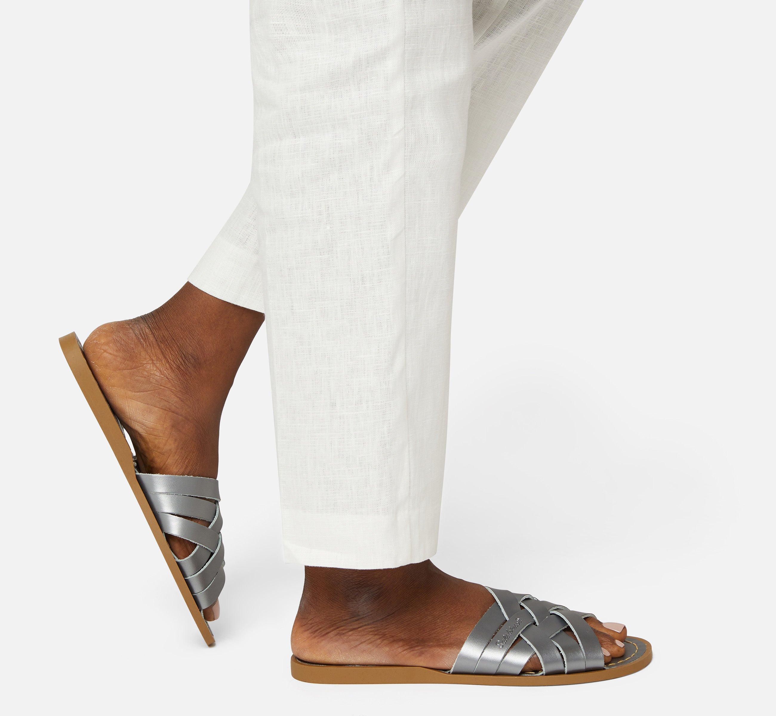 Sandale Retro Slide Pour Femme En Étain - Salt-Water Sandals EU