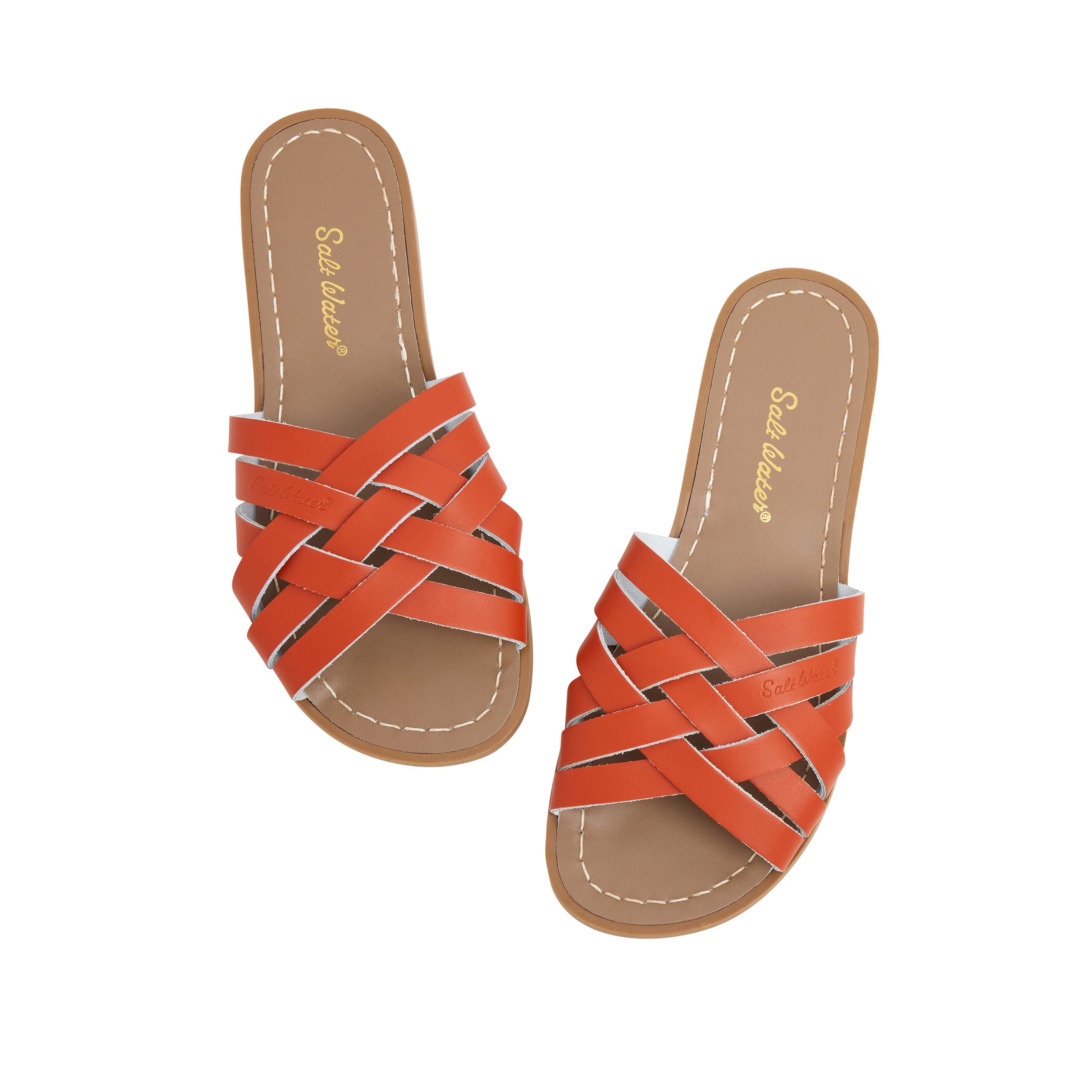 Sandales Retro Slide Paprika Pour Femme - Salt-Water Sandals EU