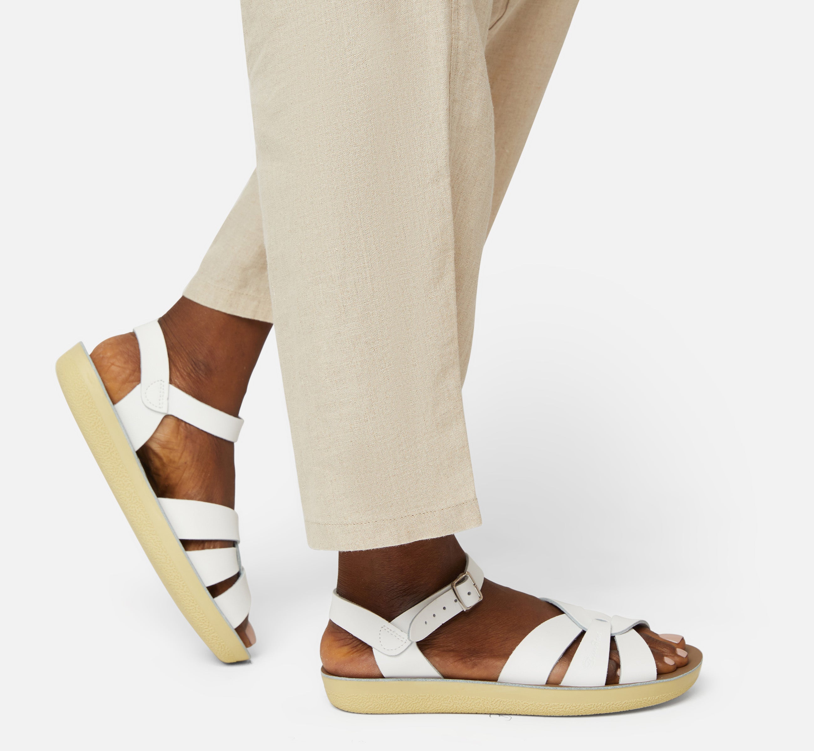 Swimmer White Womens Sandal - Salt-Water Sandals EU