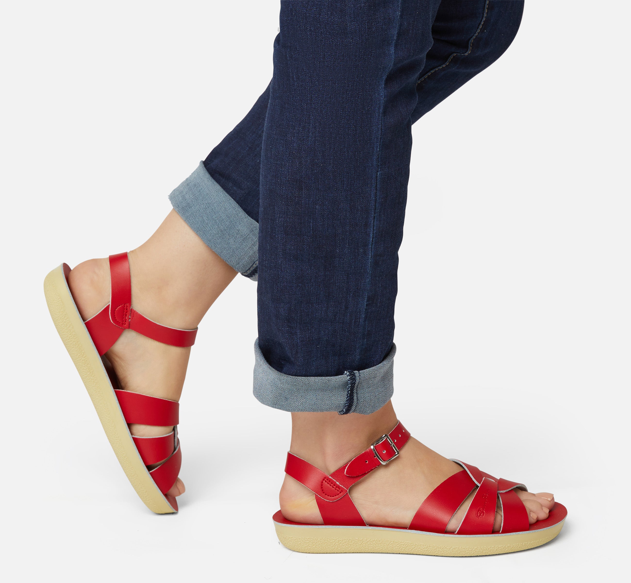 Swimmer Red Womens Sandal - Salt-Water Sandals EU
