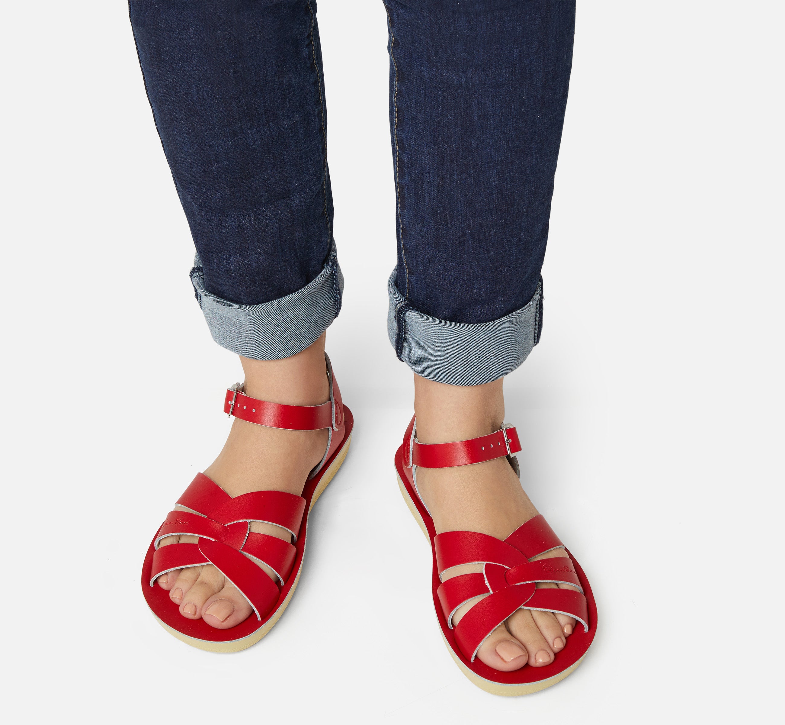 Swimmer Red Womens Sandal - Salt-Water Sandals EU