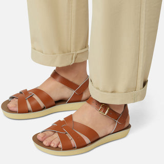 Sandale Pour Femme Swimmer Tan - Sandales À Bride De Cheville Pour Femmes - Salt-Water Sandals EU