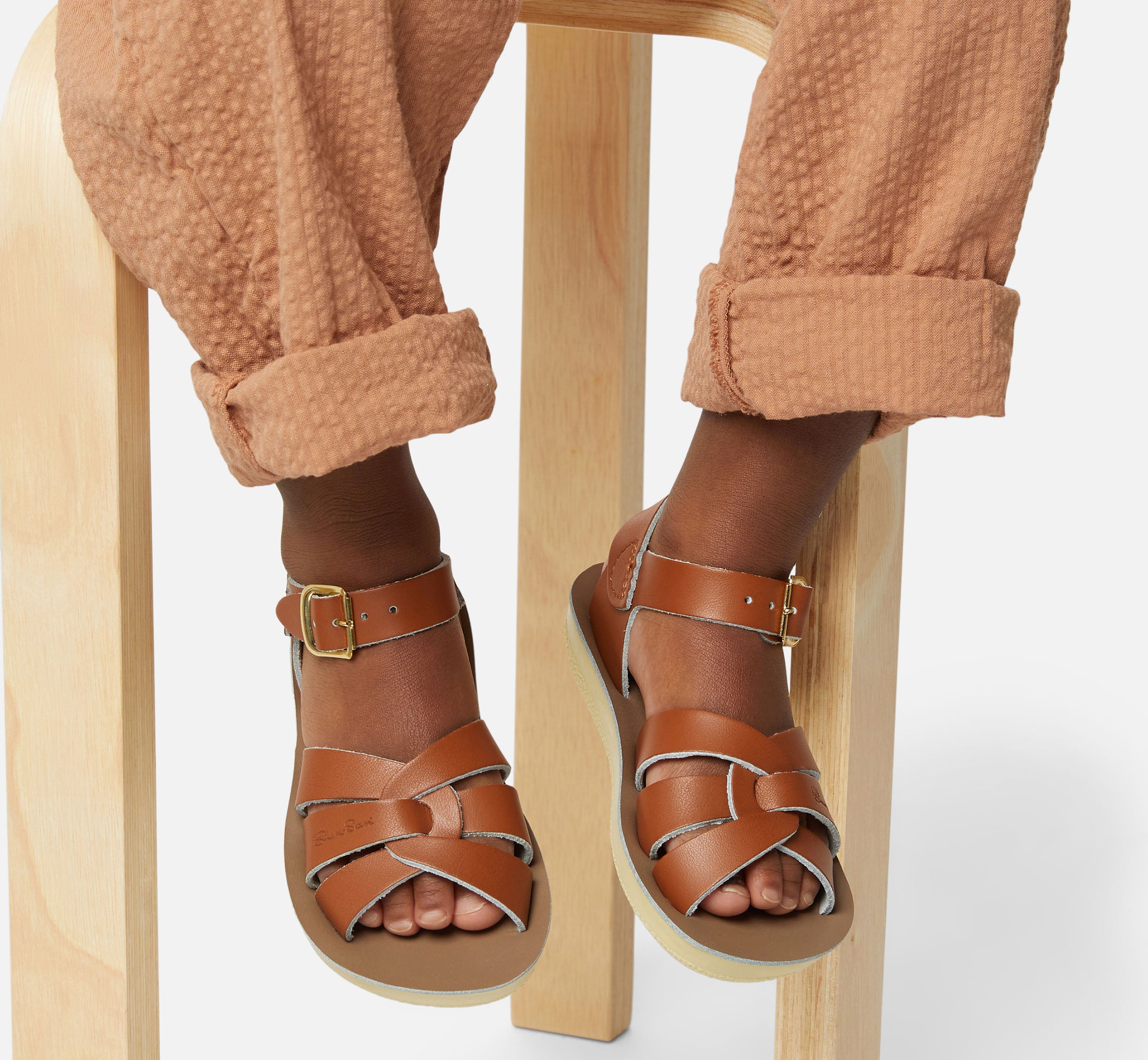 Sandale Pour Enfants Swimmer Tan - Salt-Water Sandals EU