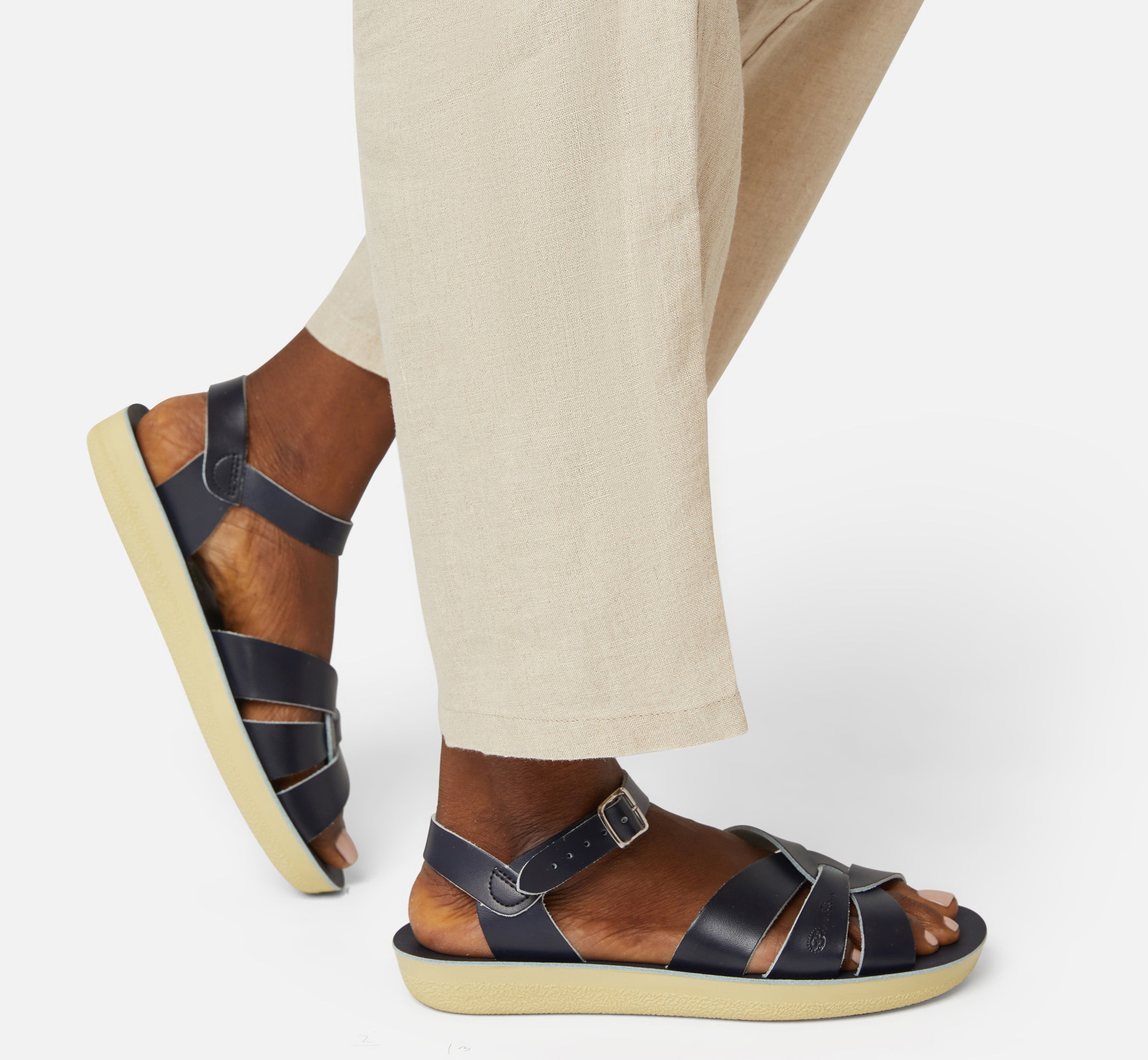 Swimmer Navy Womens Sandal - Salt-Water Sandals EU