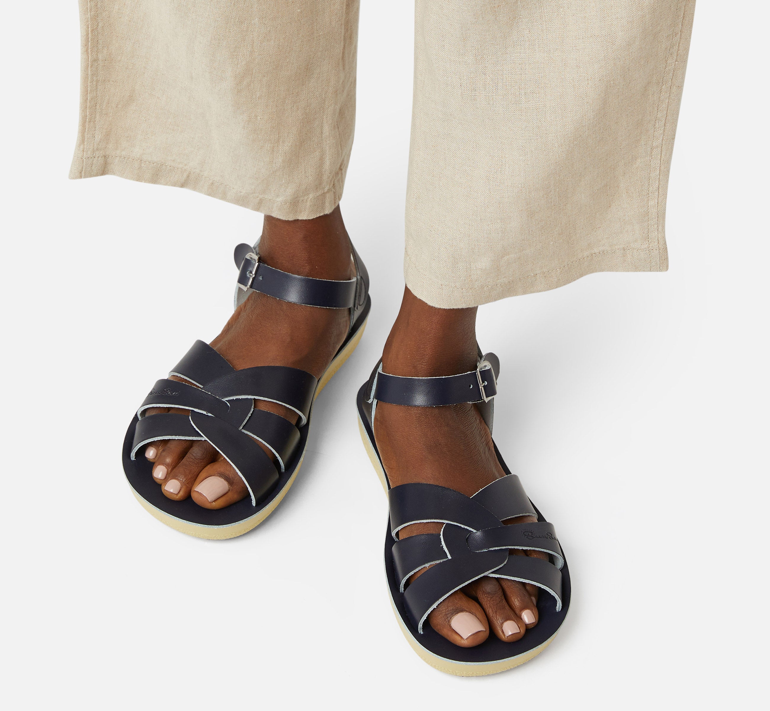 Swimmer Navy Womens Sandal - Salt-Water Sandals EU