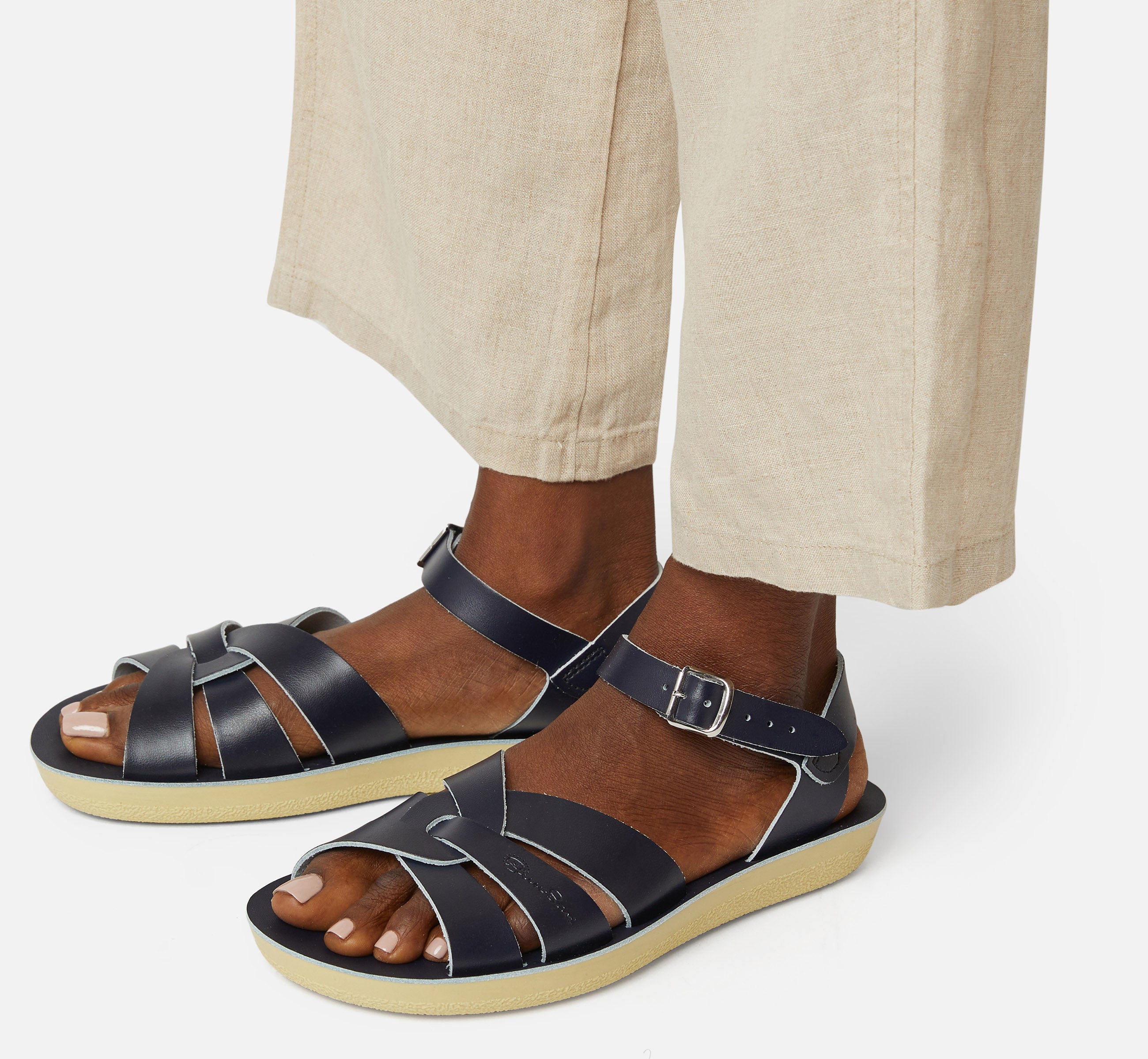 Swimmer Navy Womens Sandal - Salt-Water Sandals EU